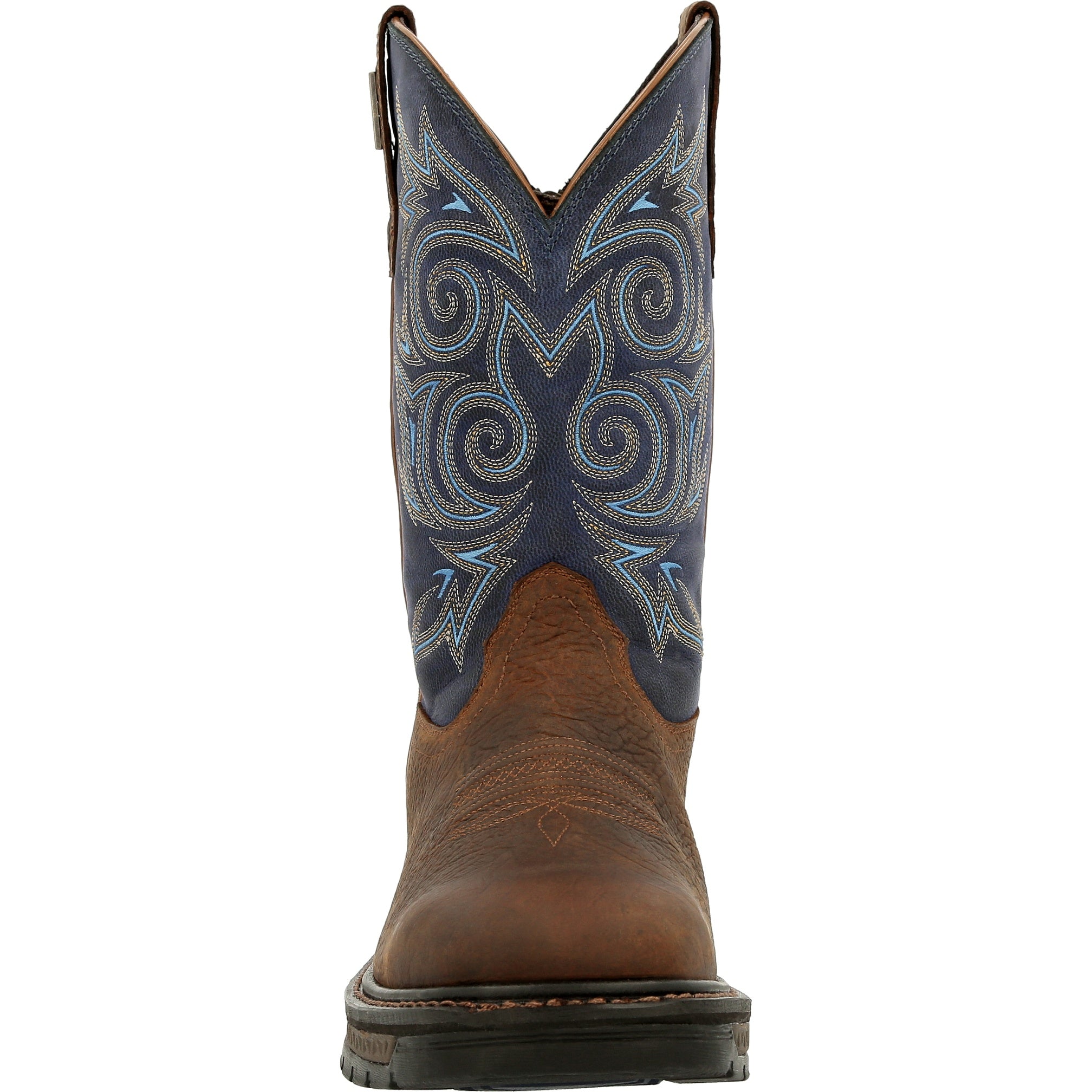 Georgia Men's Gb00435 Short Boot Carbo-Tec Lt In Brown/Navy W