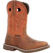 Georgia Men's Gb00693 Short Boot Core 37 Western In Brown/Rust M