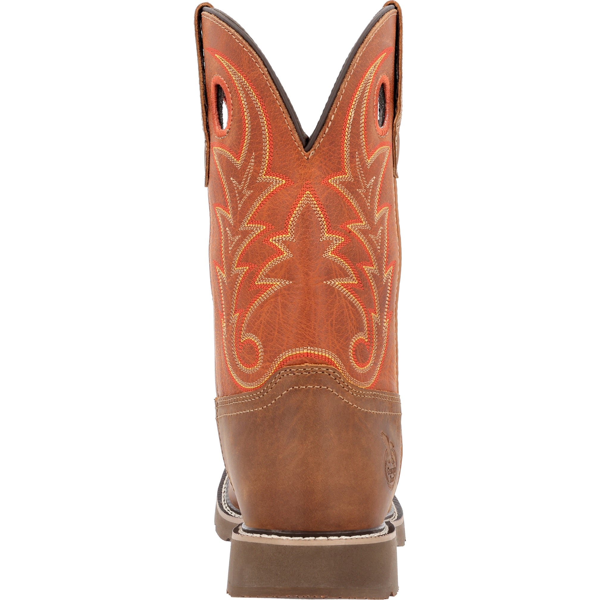 Georgia Men's Gb00693 Short Boot Core 37 Western In Brown/Rust M