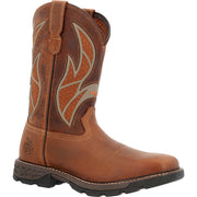 Georgia Men's Gb00702 Short Boot Carbo-Tec Flx In Brown/Brick W