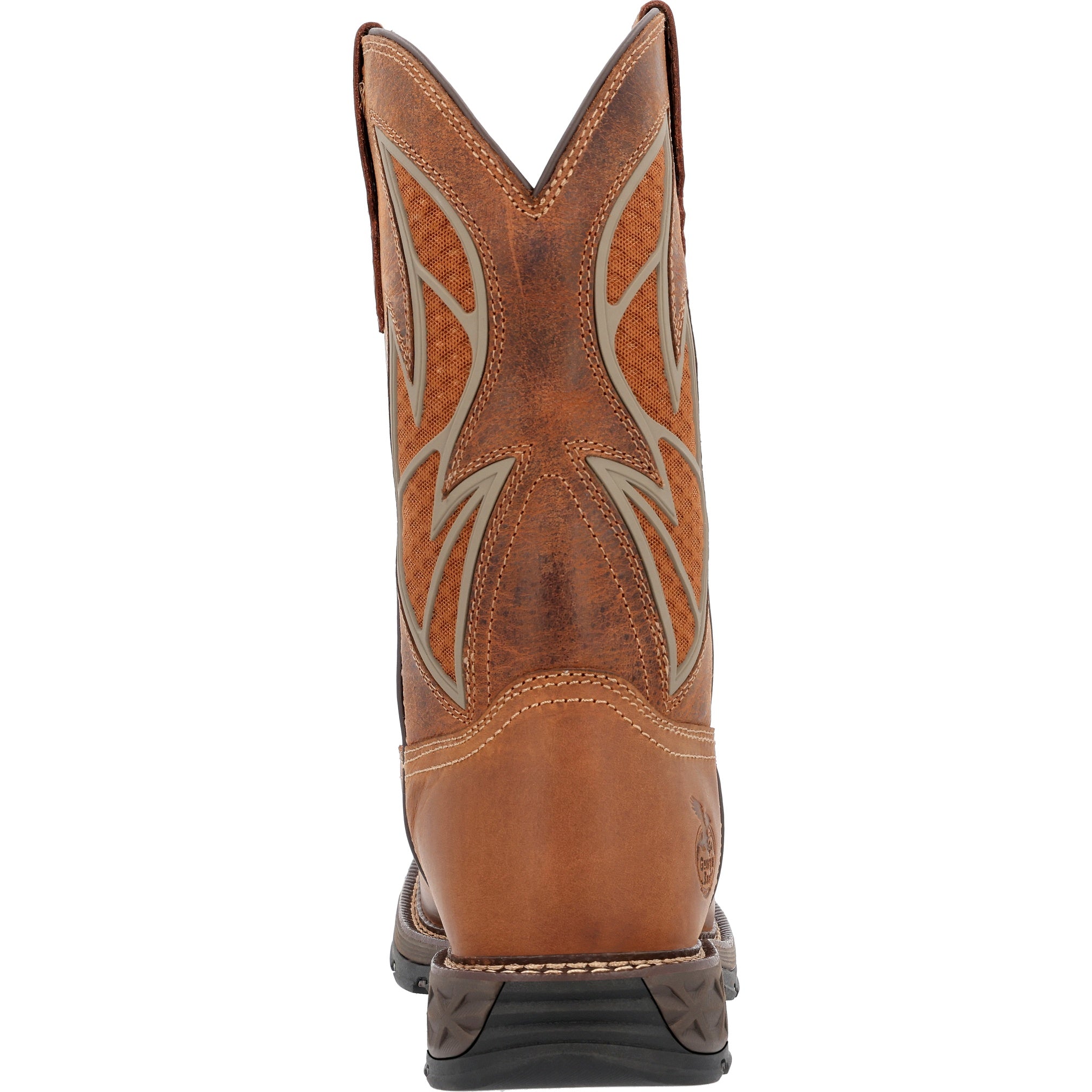 Georgia Men's Gb00702 Short Boot Carbo-Tec Flx In Brown/Brick M