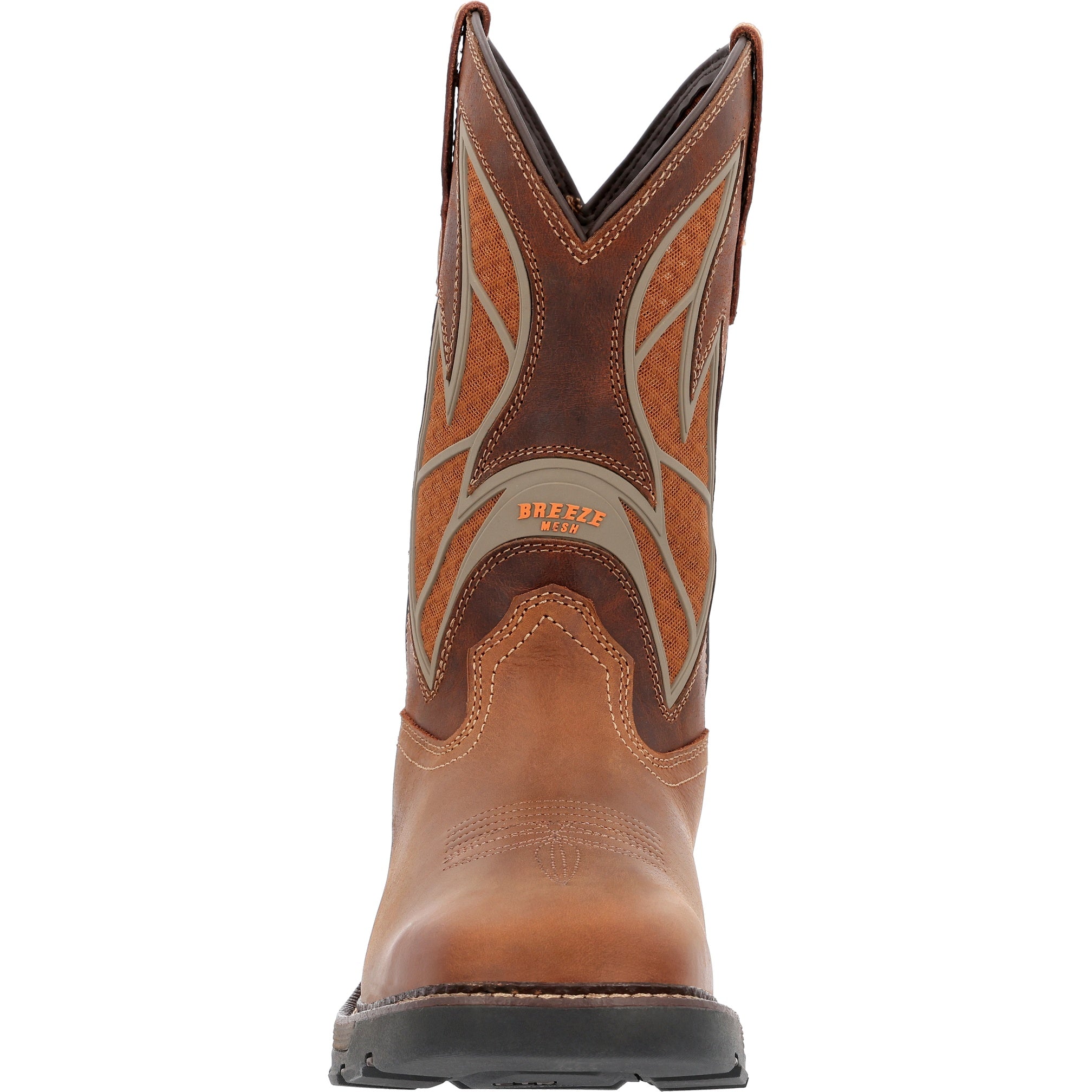 Georgia Men's Gb00702 Short Boot Carbo-Tec Flx In Brown/Brick W