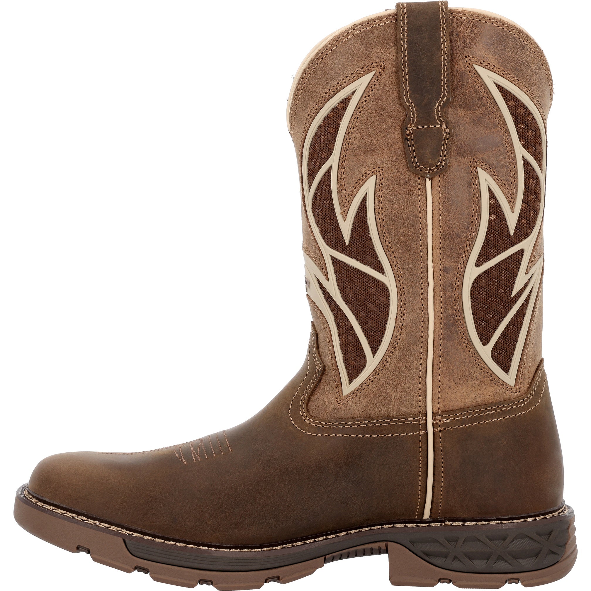 Georgia Men's Gb00703 Short Boot Carbo-Tec Flx In Brown/Tan M