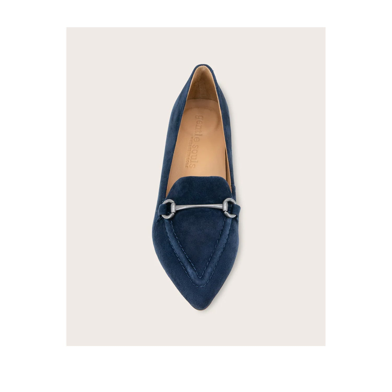 Gentle Souls Women's Dionne Loafer in Navy