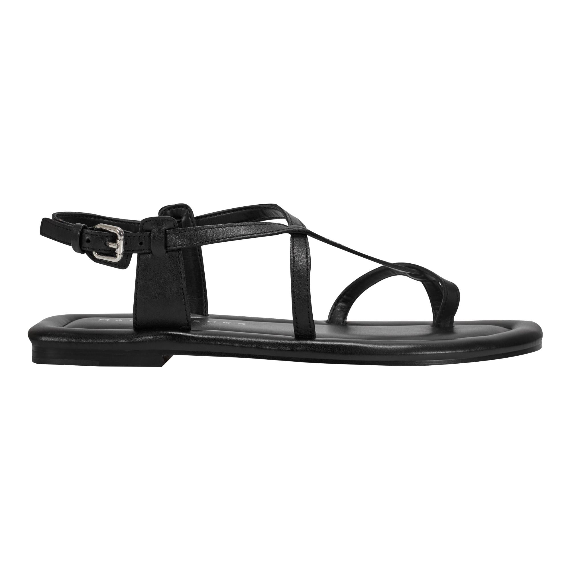 Marc Fisher Ltd Women's Gerty Black/Cooper Leather (Gr) M