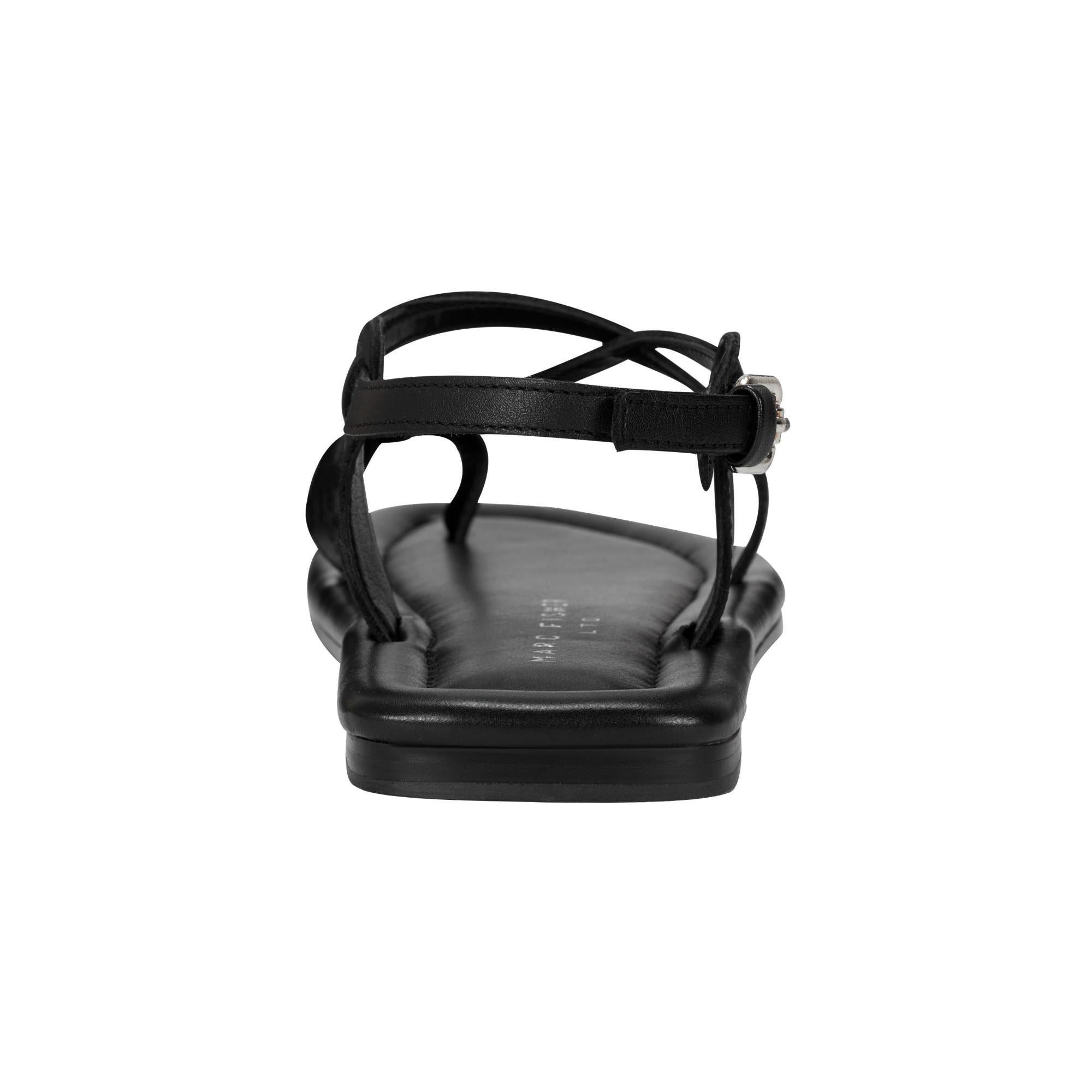 Marc Fisher Ltd Women's Gerty Black/Cooper Leather (Gr) M