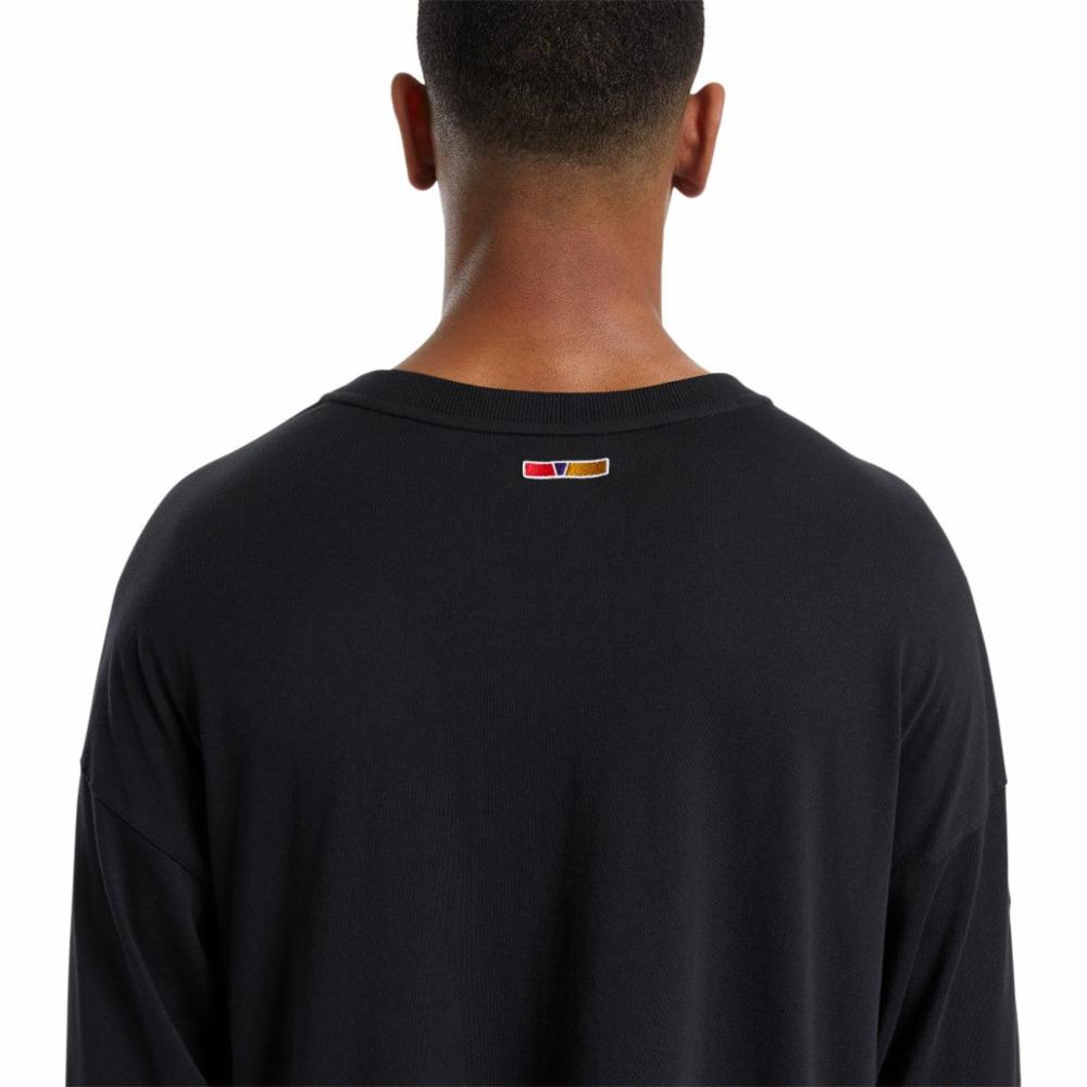 Reebok Apparel  Unisex' Rcpm Longsleeve Reebok Classics App Men Black Reg