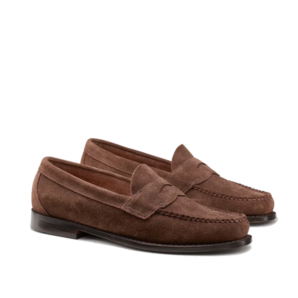 G.H. Bass Men's Logan Flat Strap in Brown