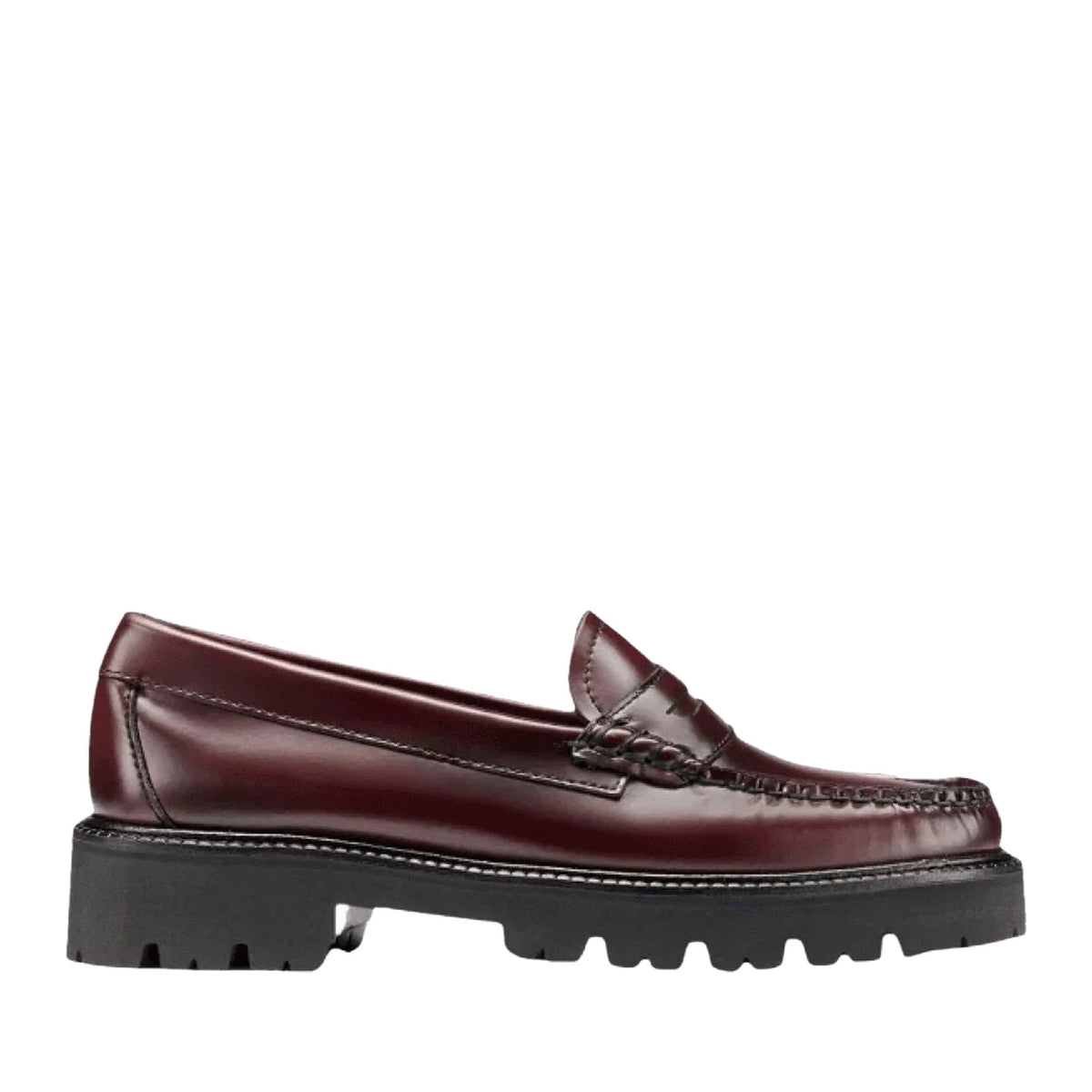 G.H. Bass Women's Whitney Super Lug Weejun in Wine