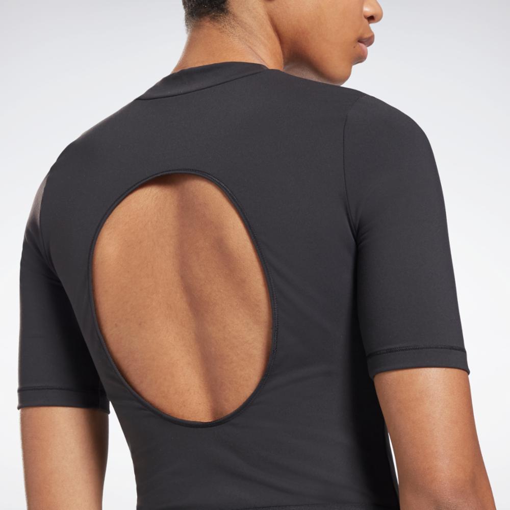 Reebok Apparel  Women's Sh Bodysuit Reebok Training App Women Black Reg