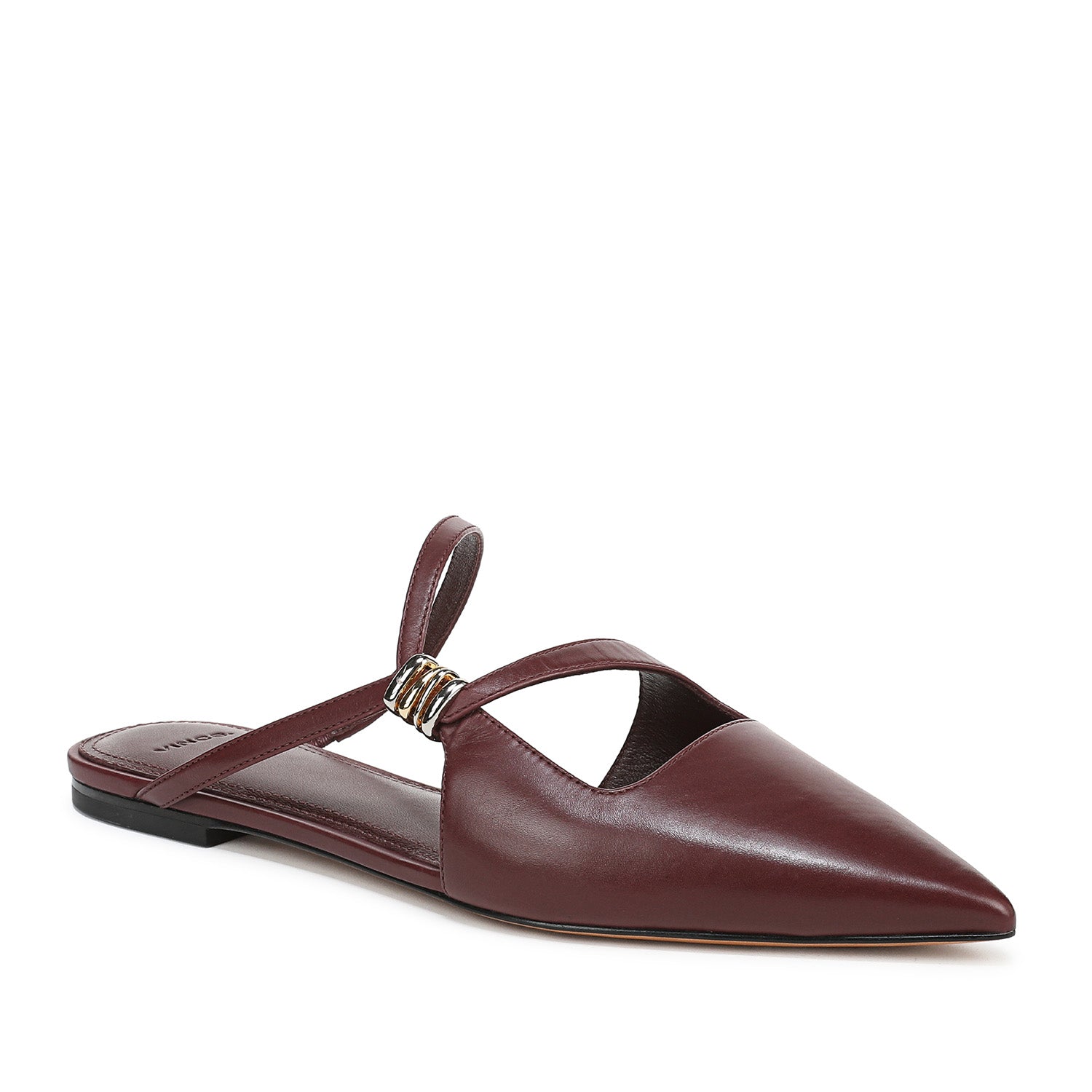 Vince. Chaussures Gilia pour femmes, couleur cerise foncée