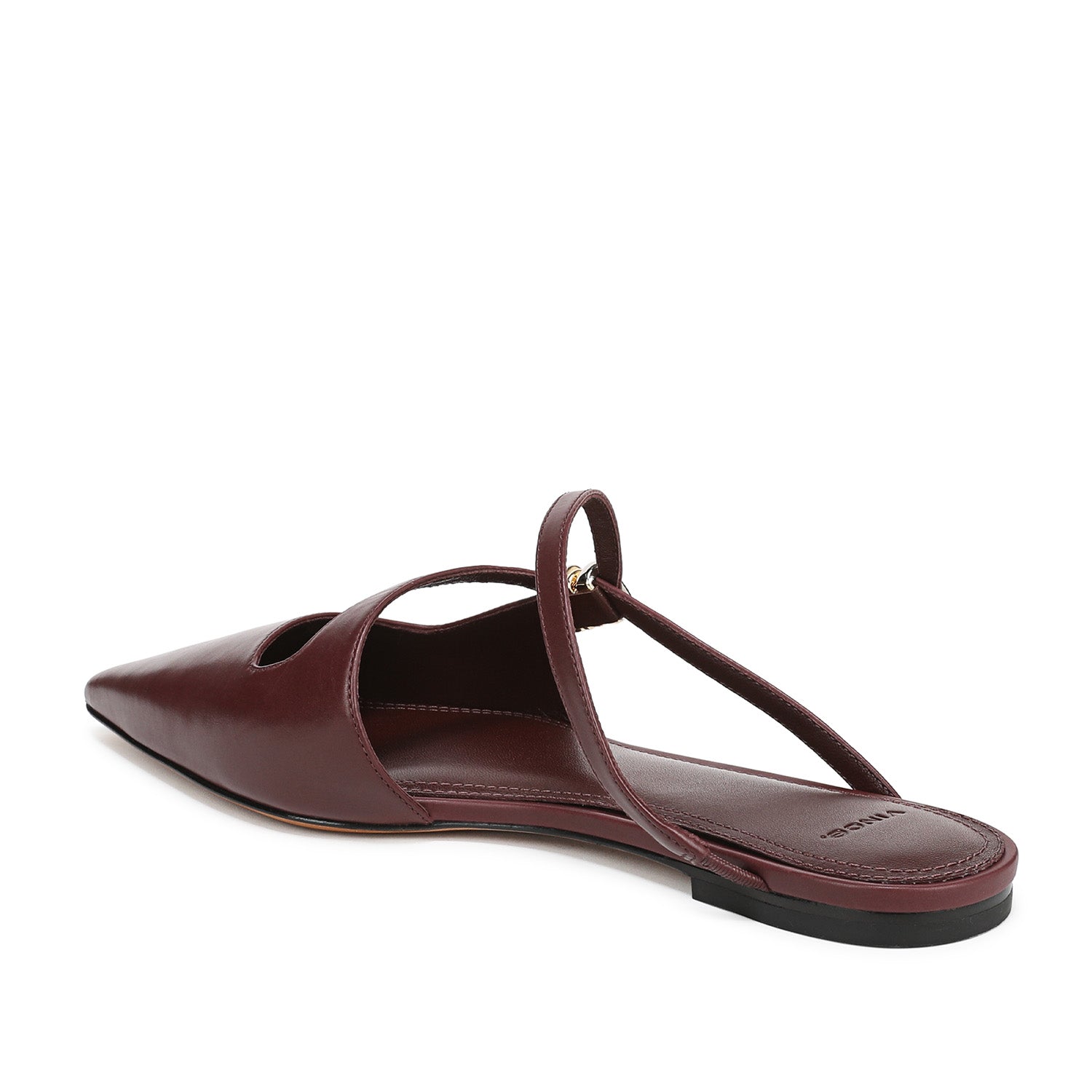 Vince. Chaussures Gilia pour femmes, couleur cerise foncée