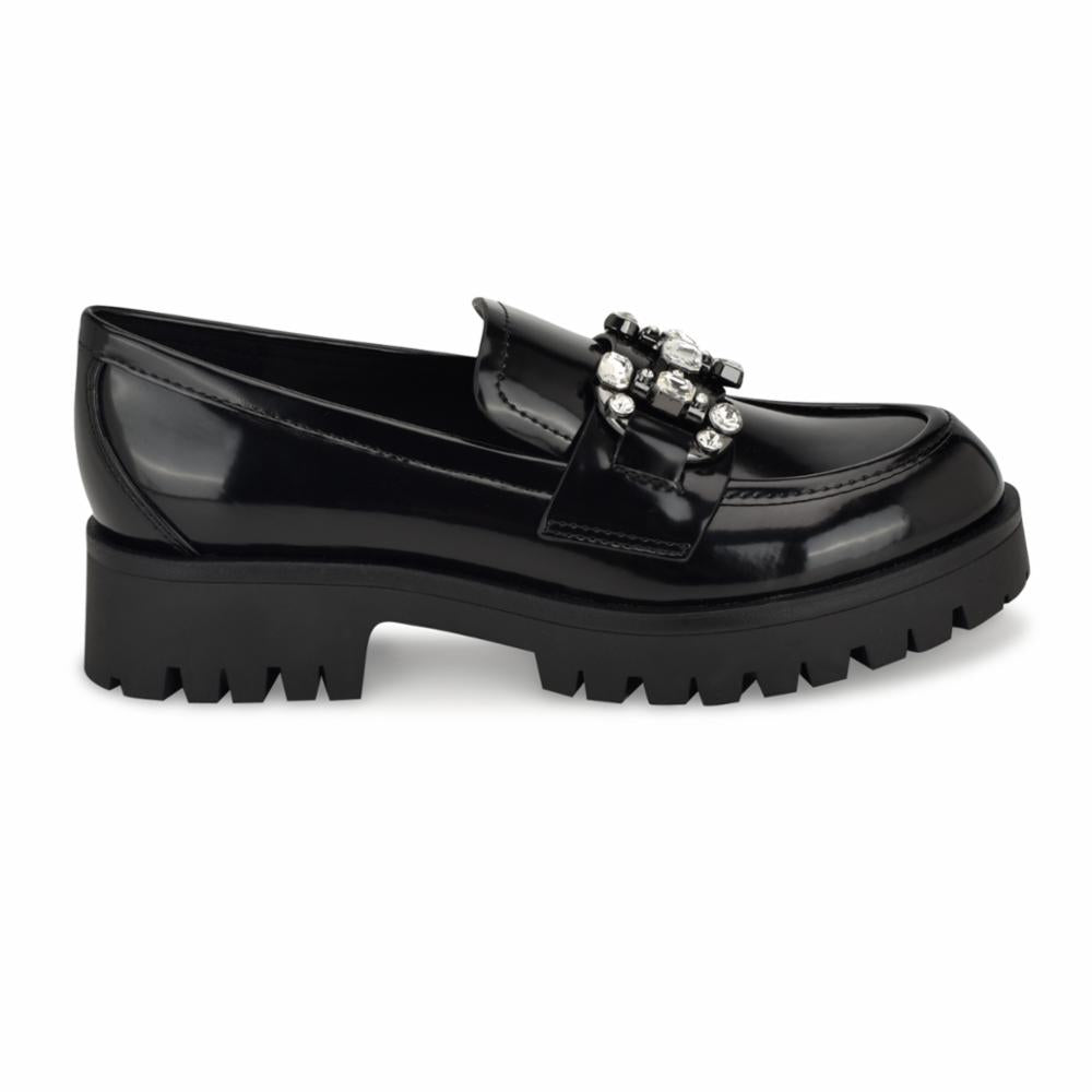 Chaussures Nine West Glammy3 noires pour femmes, taille M