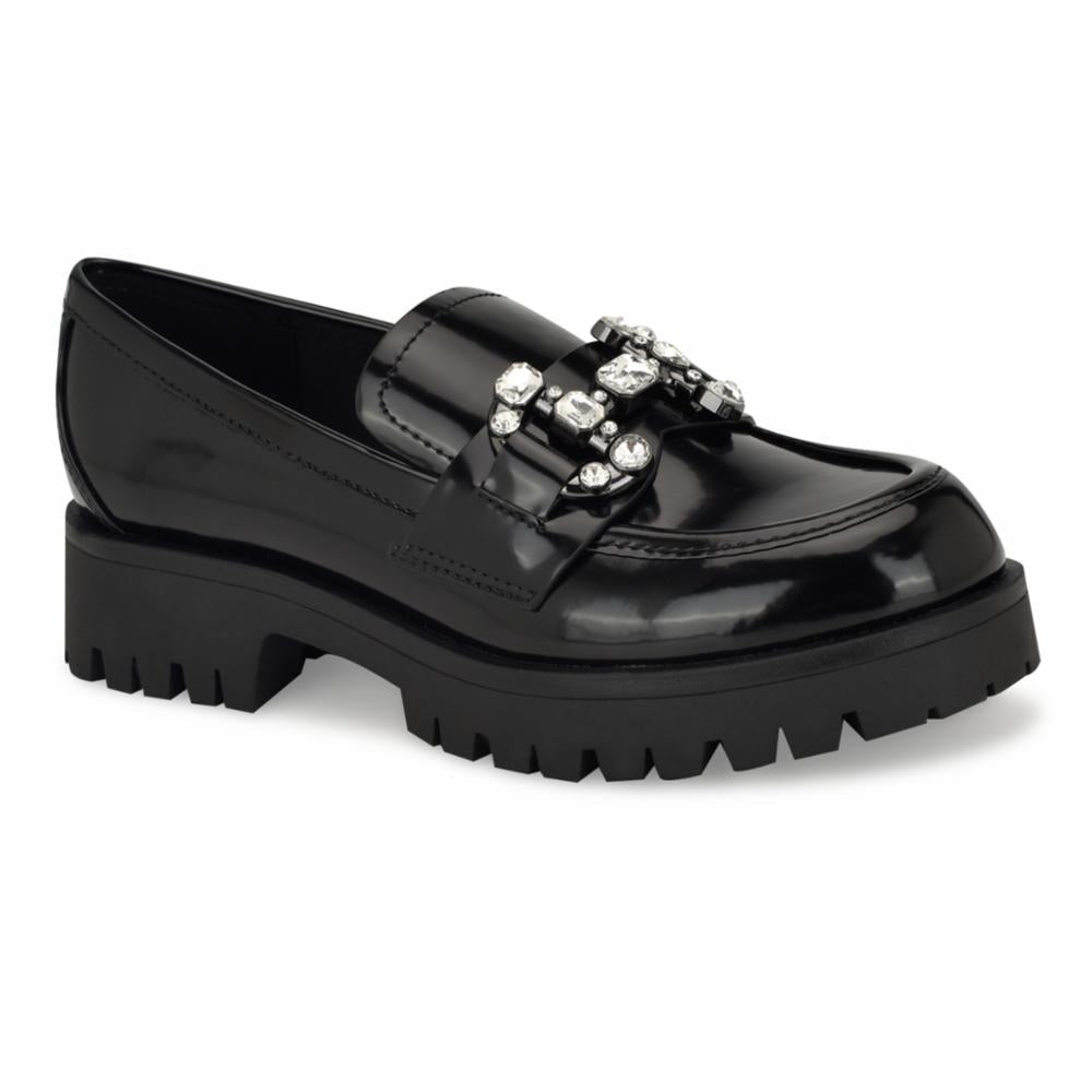 Chaussures Nine West Glammy3 noires pour femmes, taille M