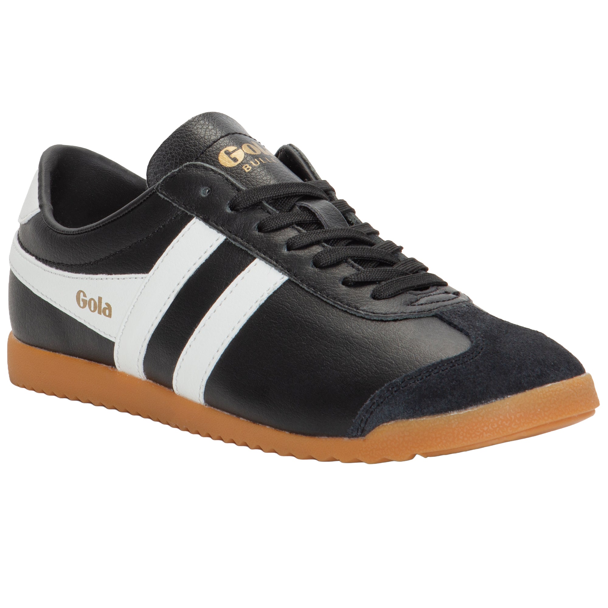 Gola Women's Bullet Leather In White Black M