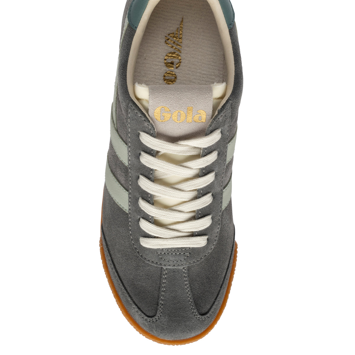 Gola Women's Elan Trainer In Ash/Matcha M