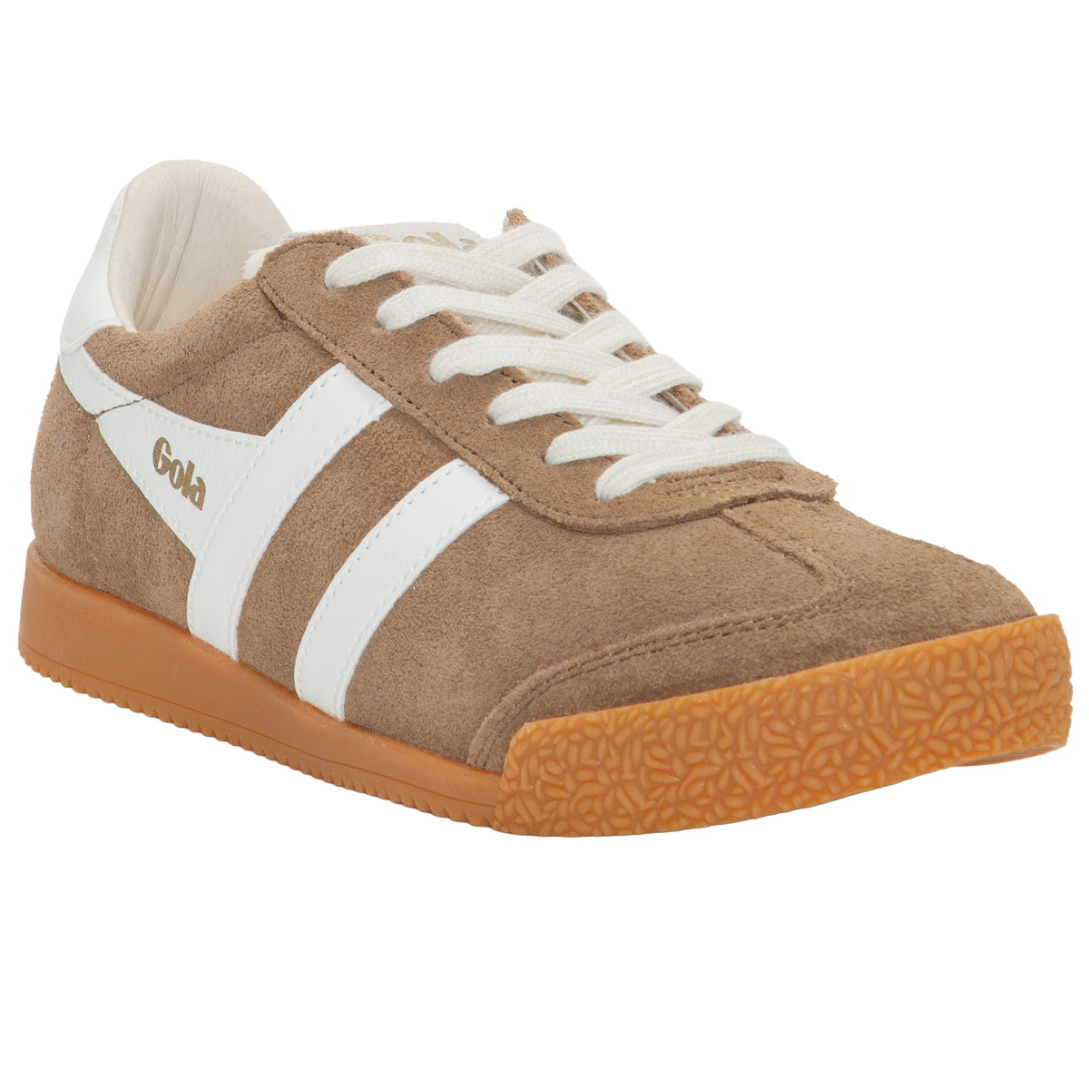Gola Women's Elan Trainer In Tobacco/White M