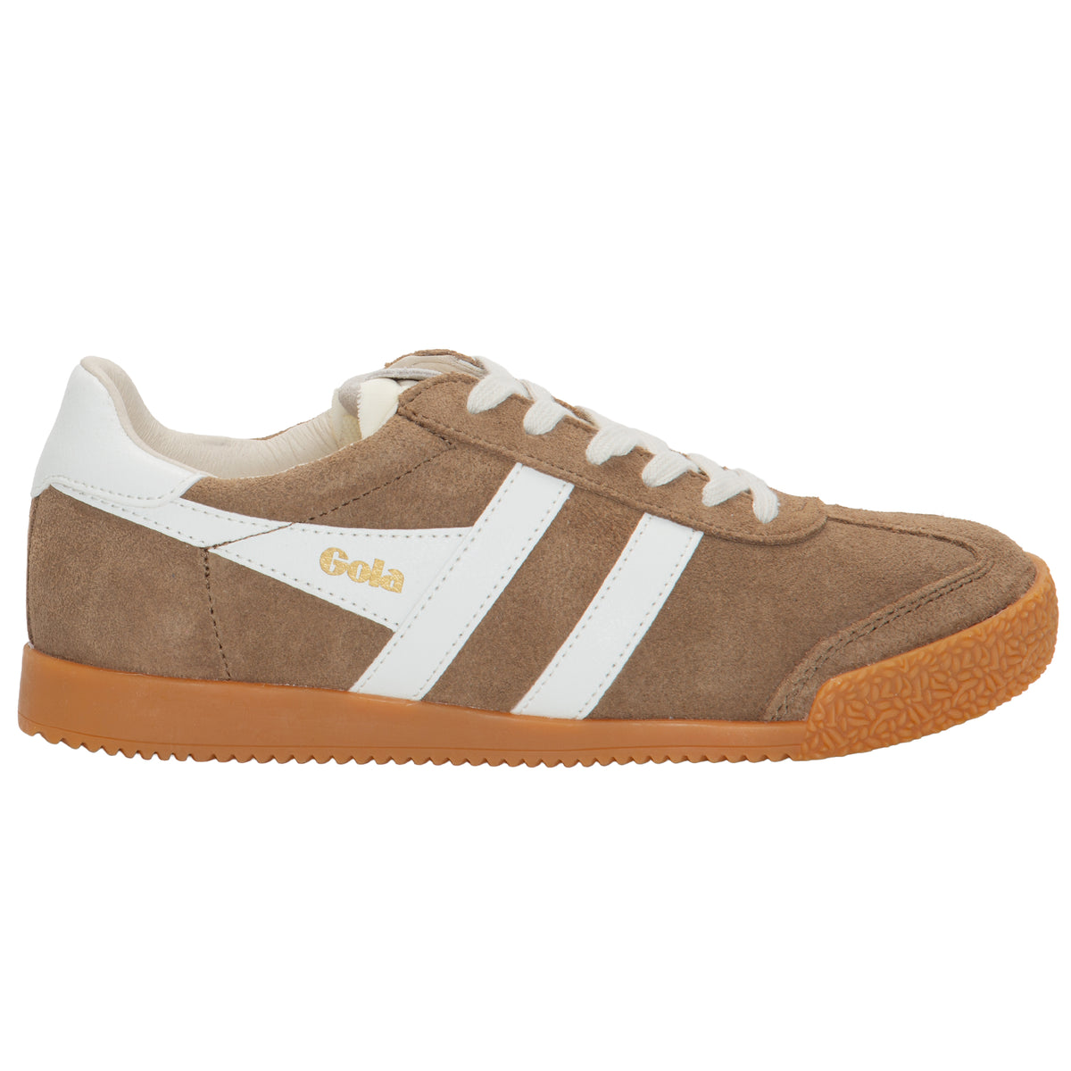 Gola Women's Elan Trainer In Tobacco/White M
