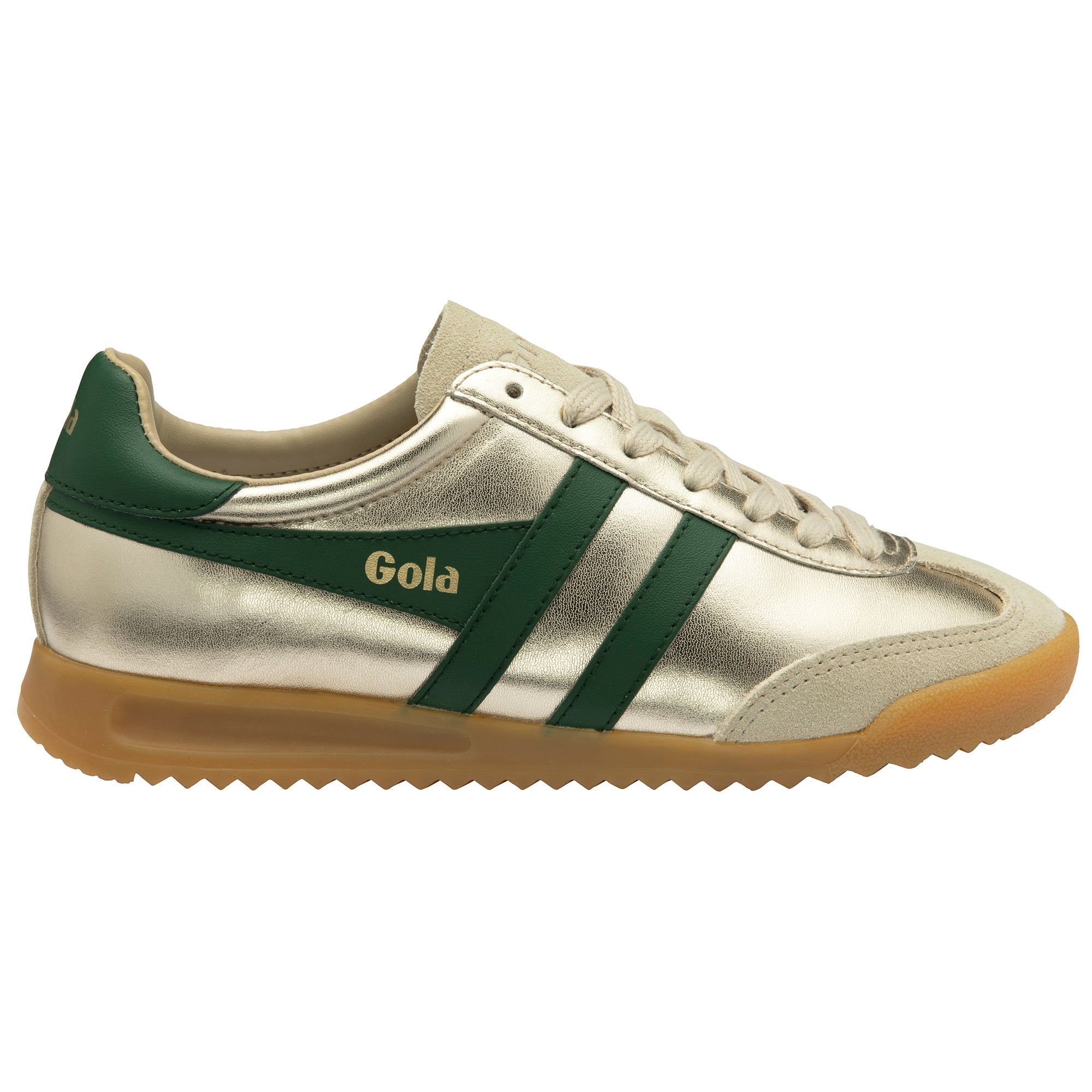 Gola Women's Torpedo Glimmer In Gold/Evergreen M