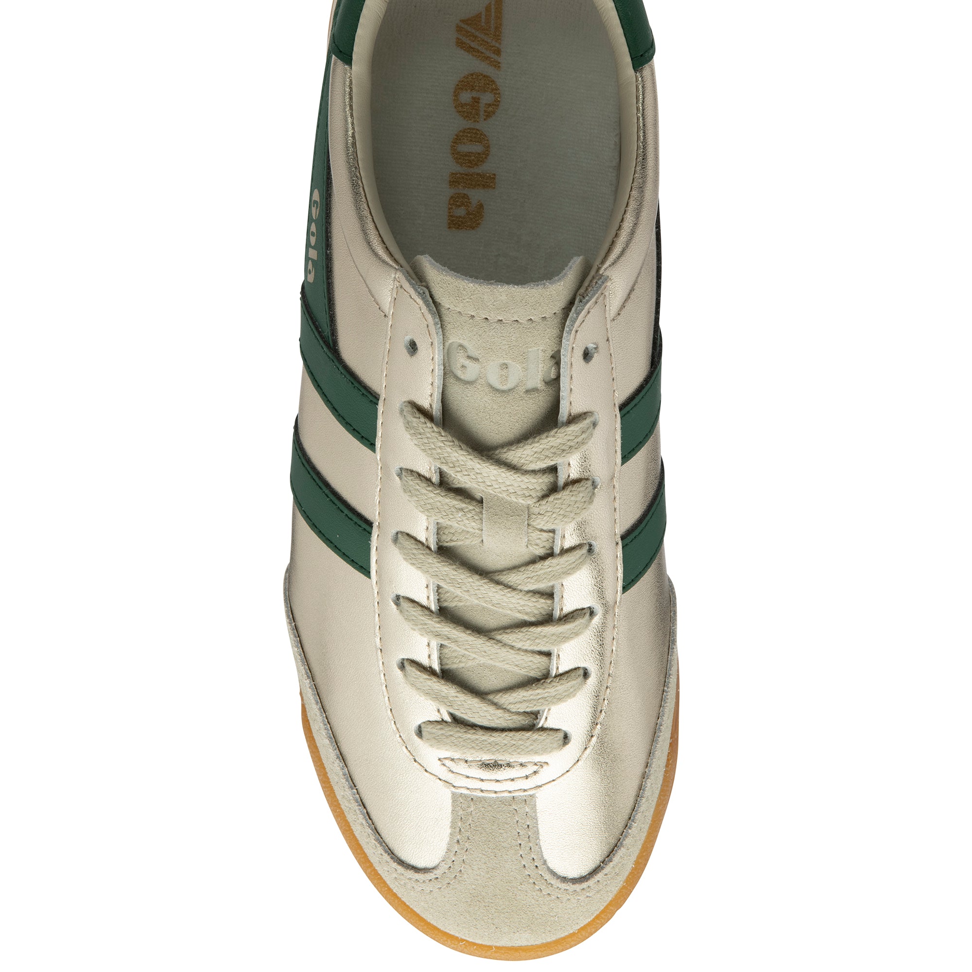 Gola Women's Torpedo Glimmer In Gold/Evergreen M