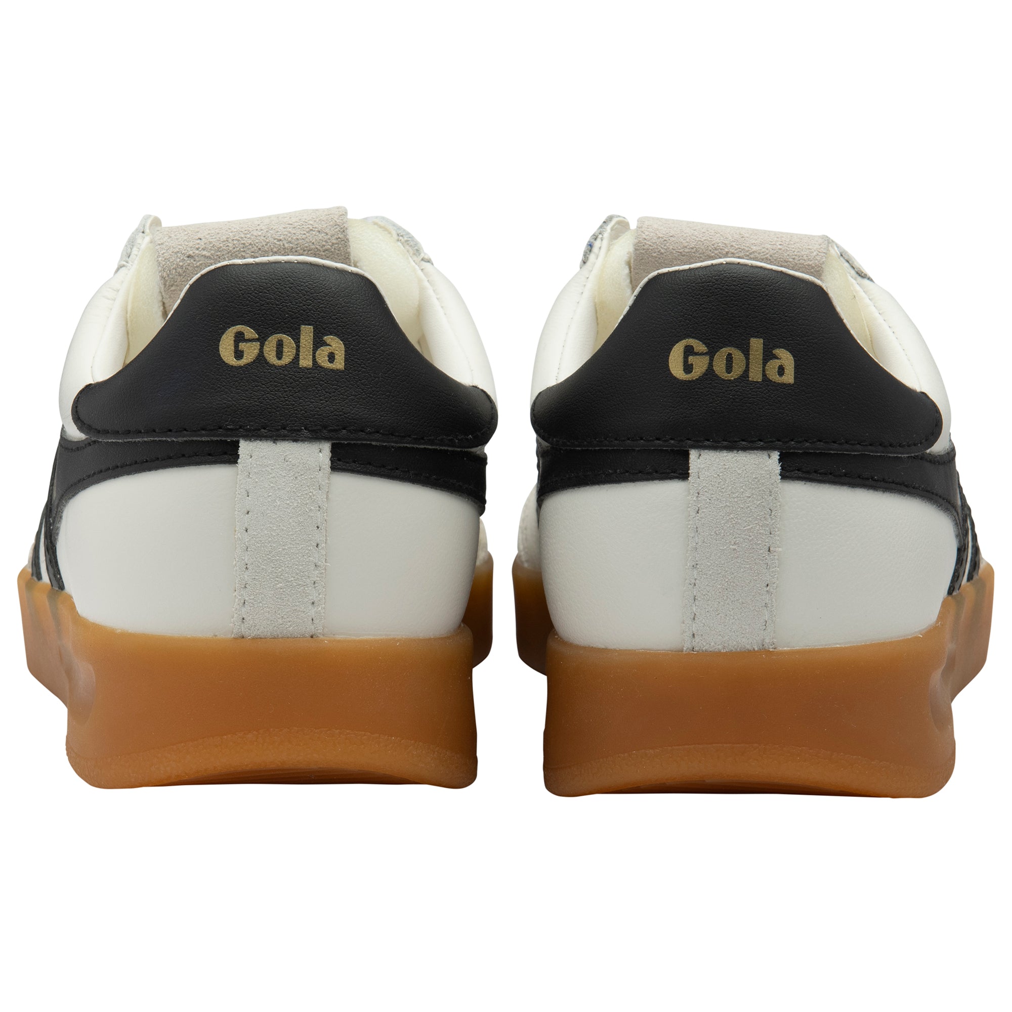 Gola Women's Cyclone Leather In White Black M
