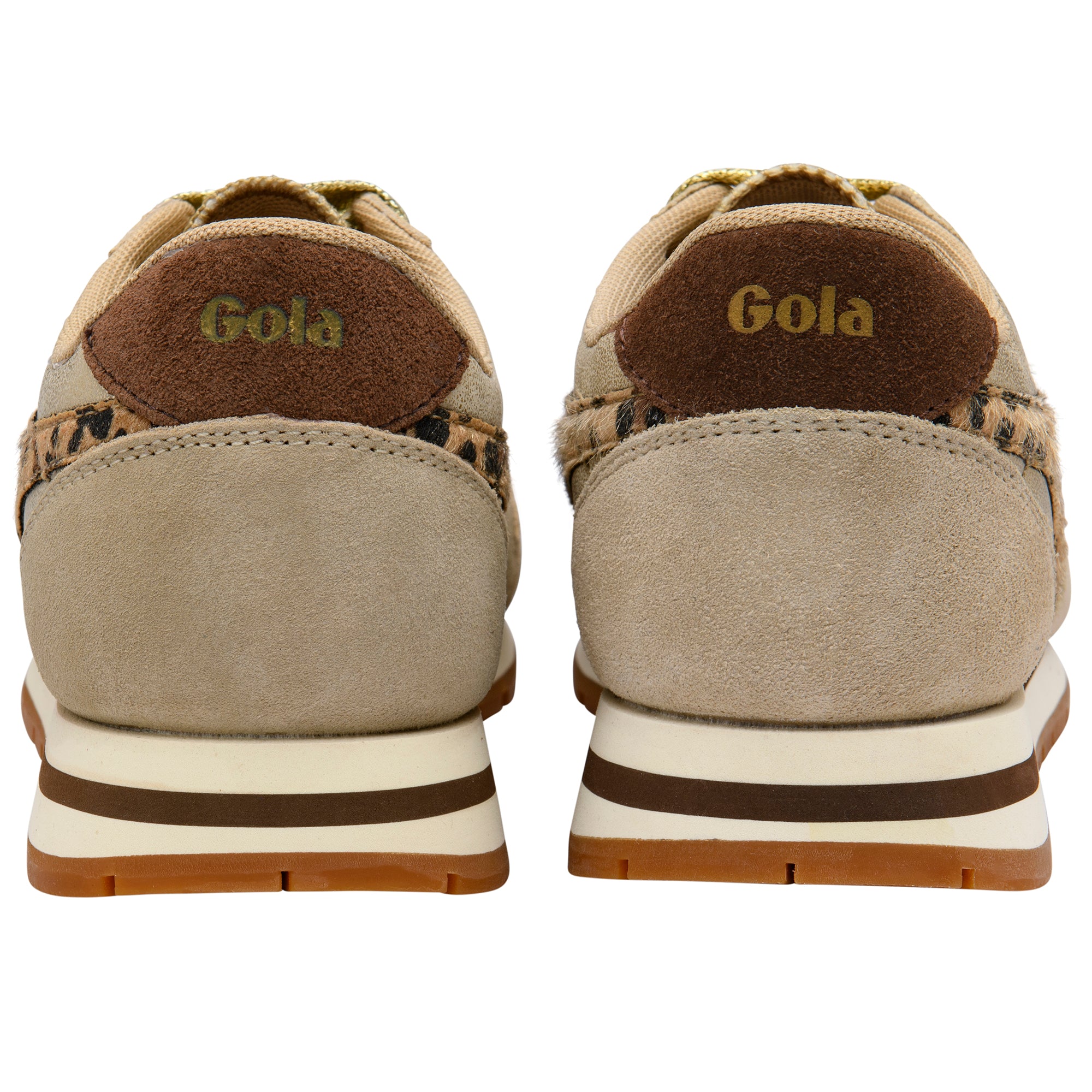Gola Women's Daytona Blaze Ii In Gold/Leopard M