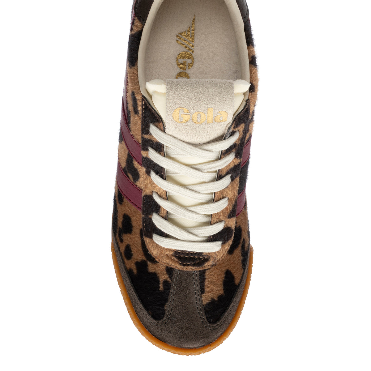 Gola Women's Elan Savanna Trainer In Animal Print M