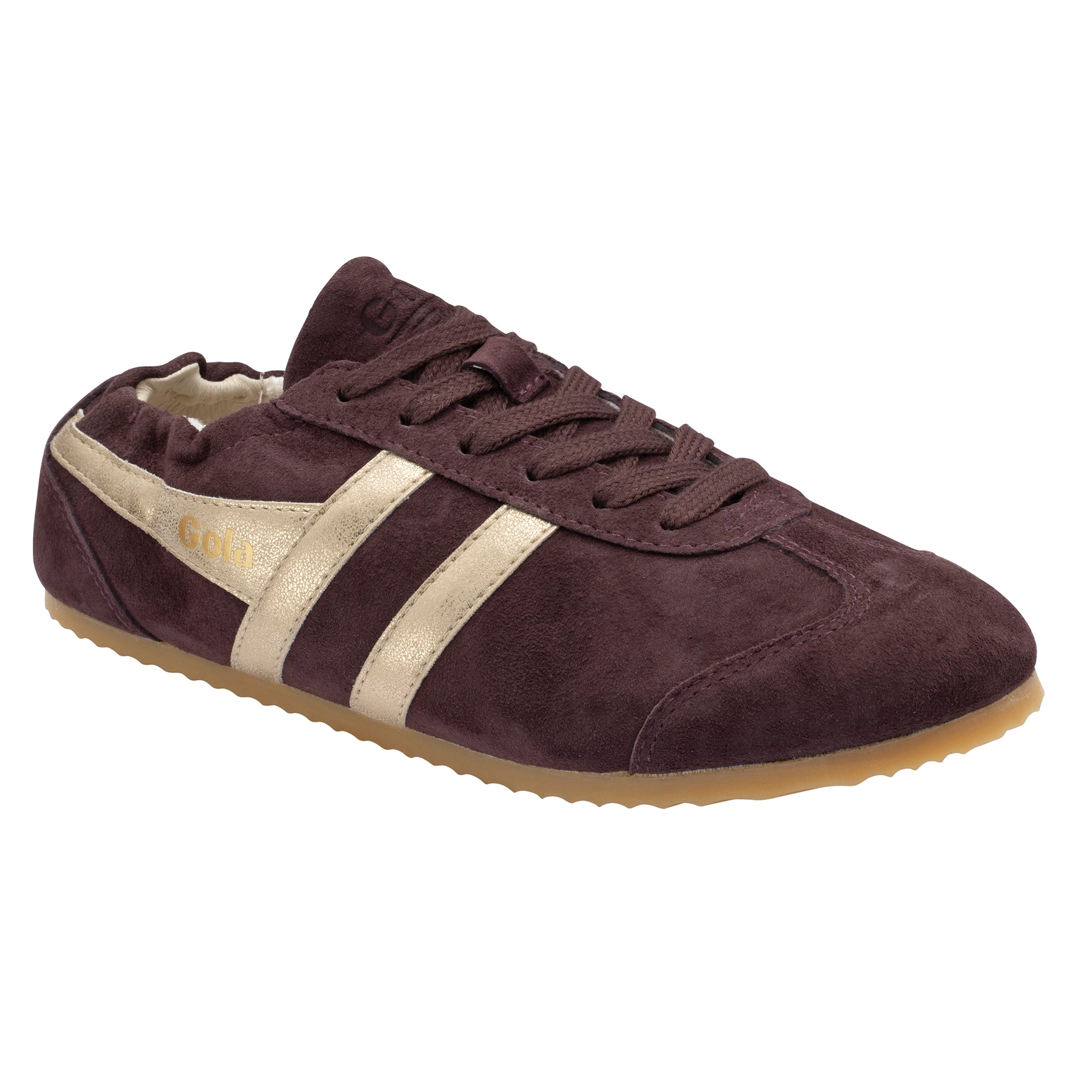 Gola Women's Aurora Trainer In Cocoa/Gold M