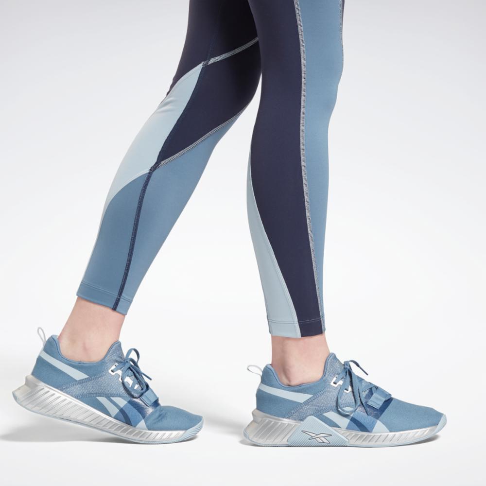 Reebok Apparel  Women's Ts Lux Hr Tight- Cb Reebok Training App Women Blue Reg