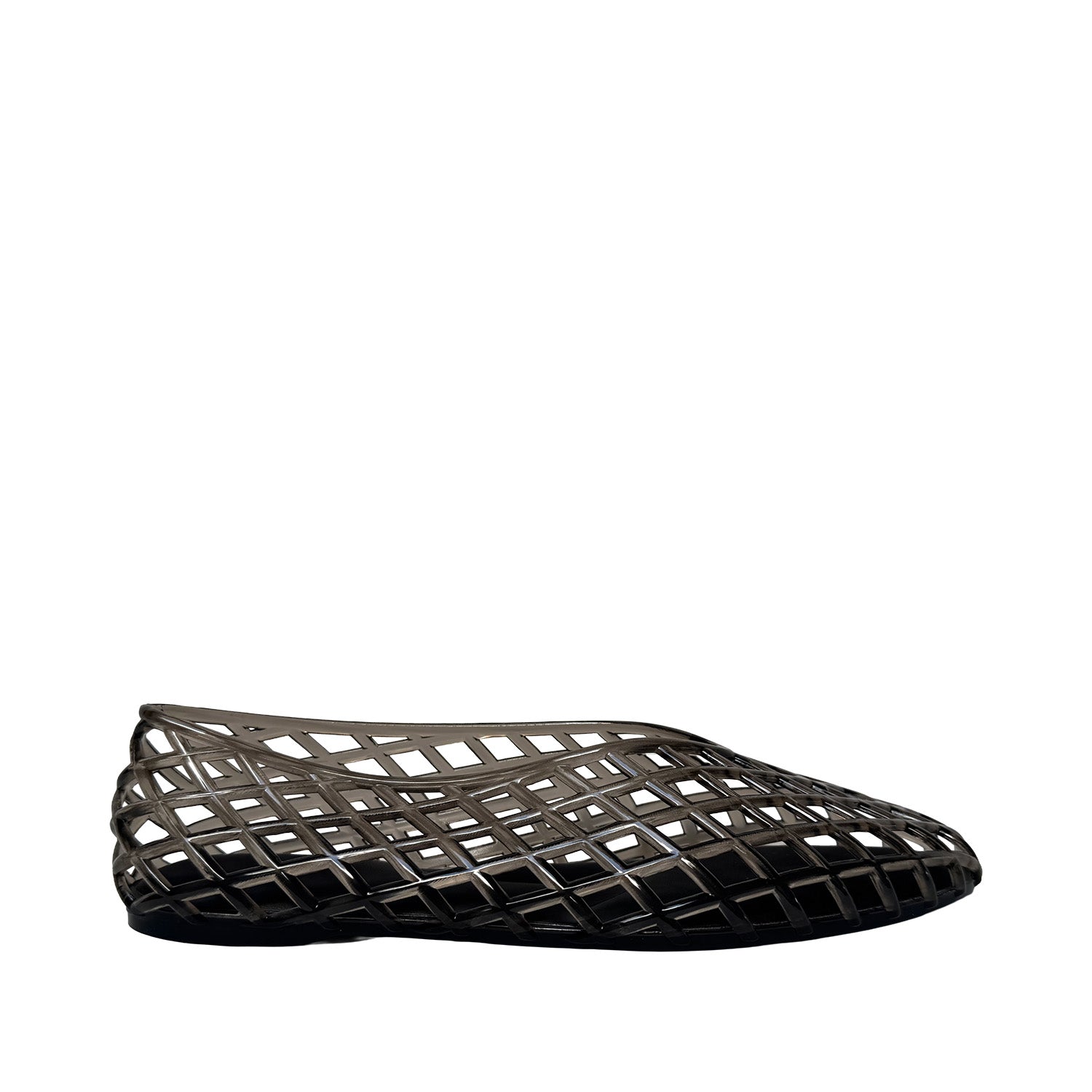 Grahame James Women's Geneva Jelly Flat in Black