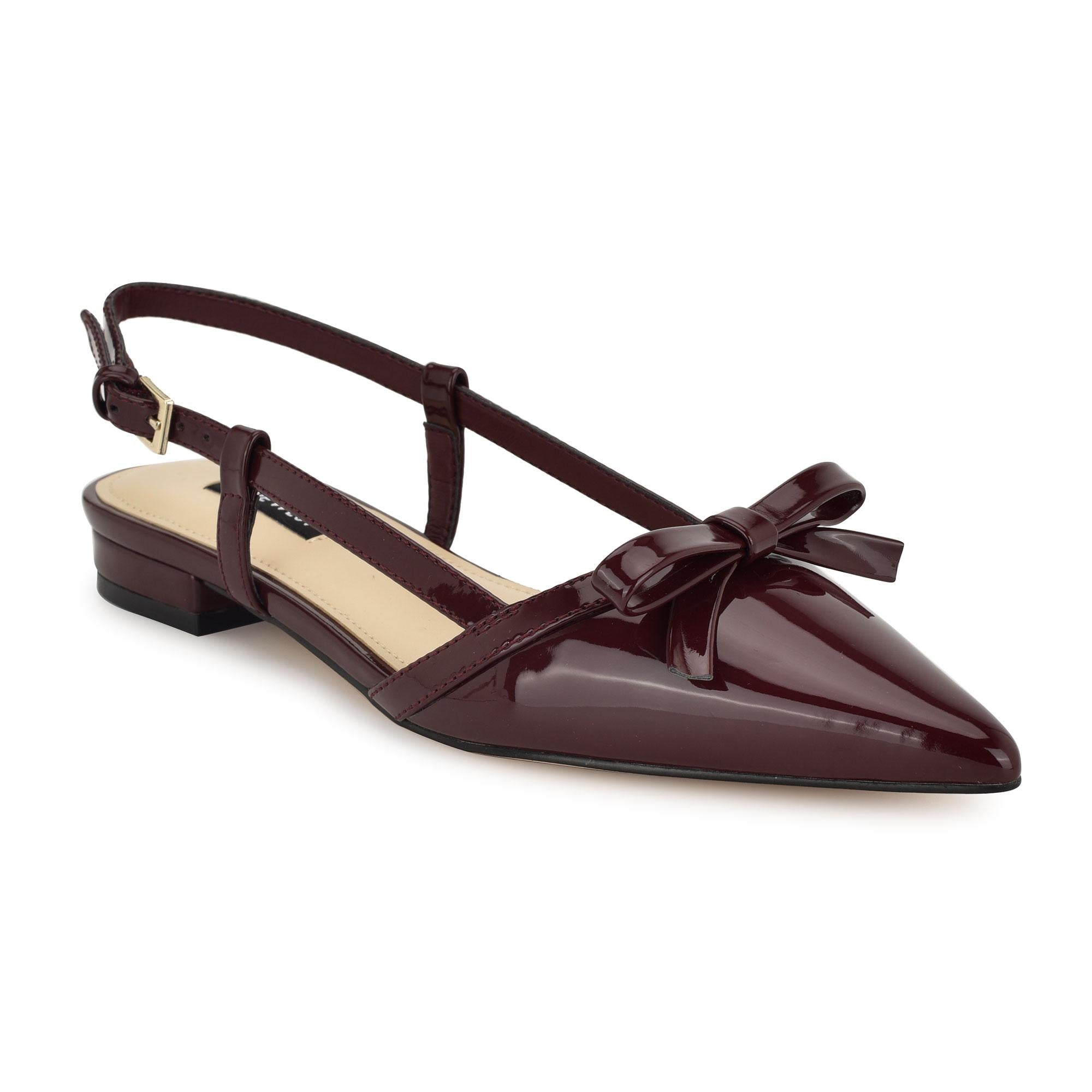 Nine West Women's Grean3 Burgundy M