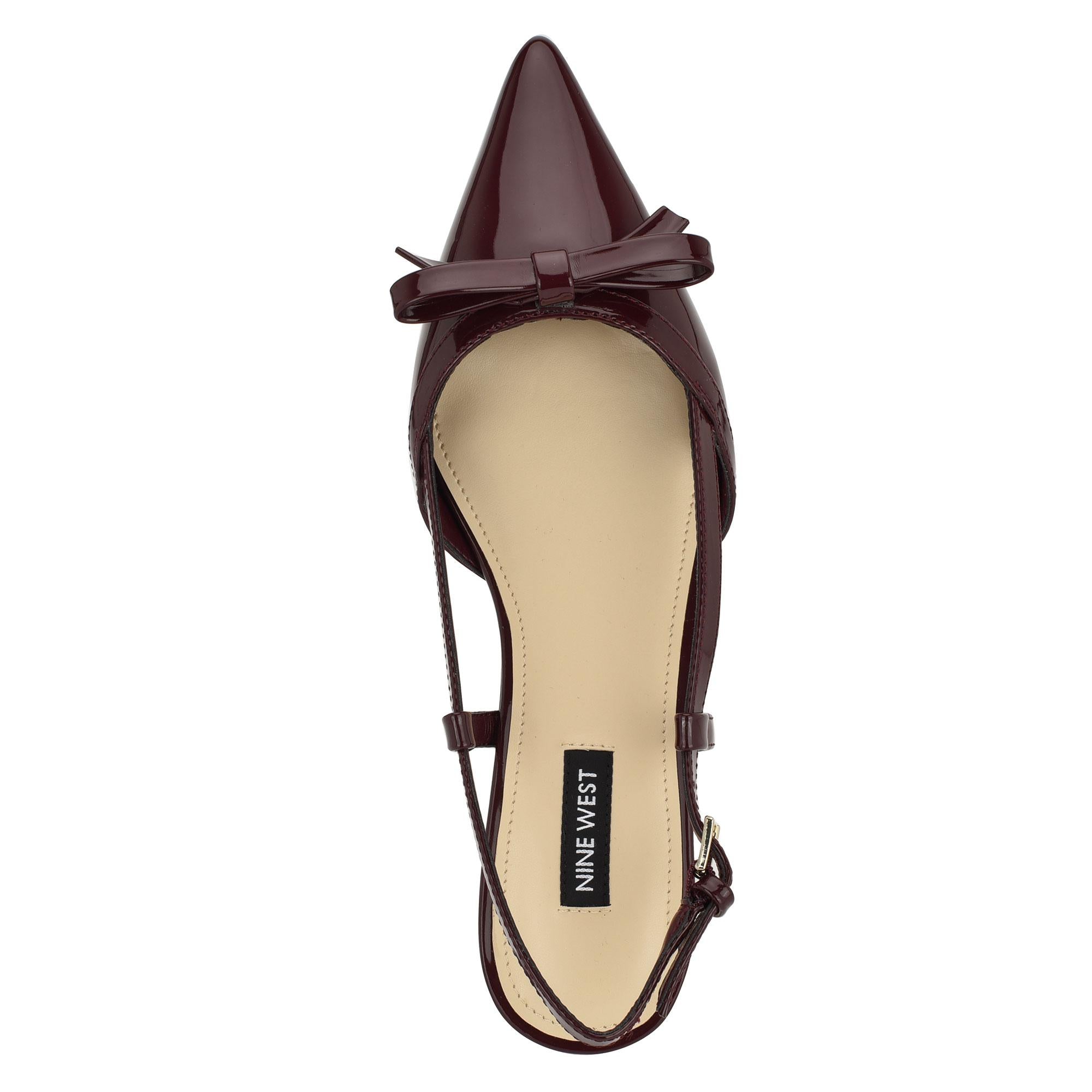 Nine West Women's Grean3 Burgundy M