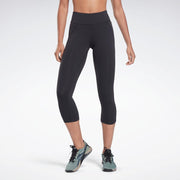 Reebok Apparel  Women's Ts Lux 3/4 Tight Reebok Training App Women Black Reg