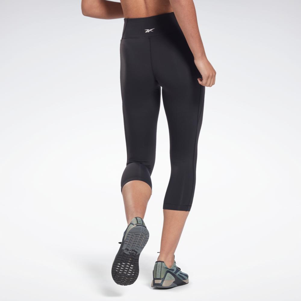 Reebok Apparel  Women's Ts Lux 3/4 Tight Reebok Training App Women Black Reg