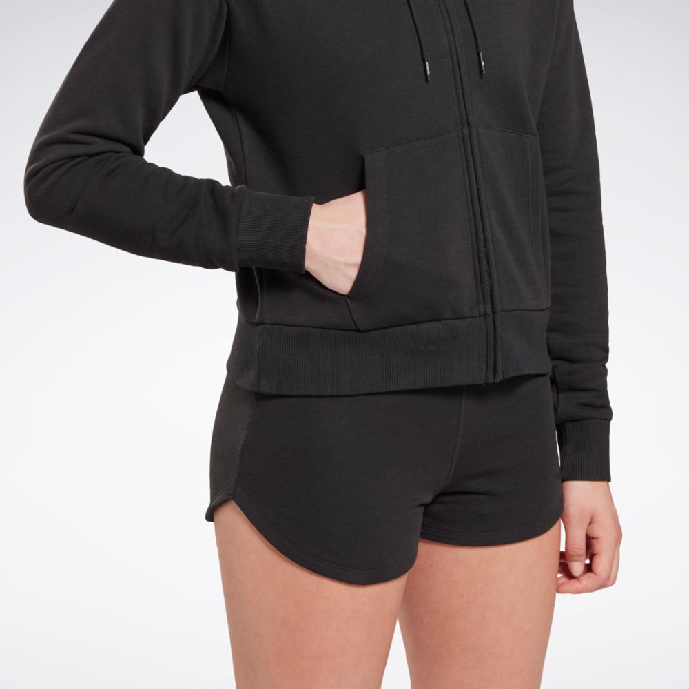 Reebok Apparel  Women's Ri Sl French Terry Reebok Training App Women Black Reg