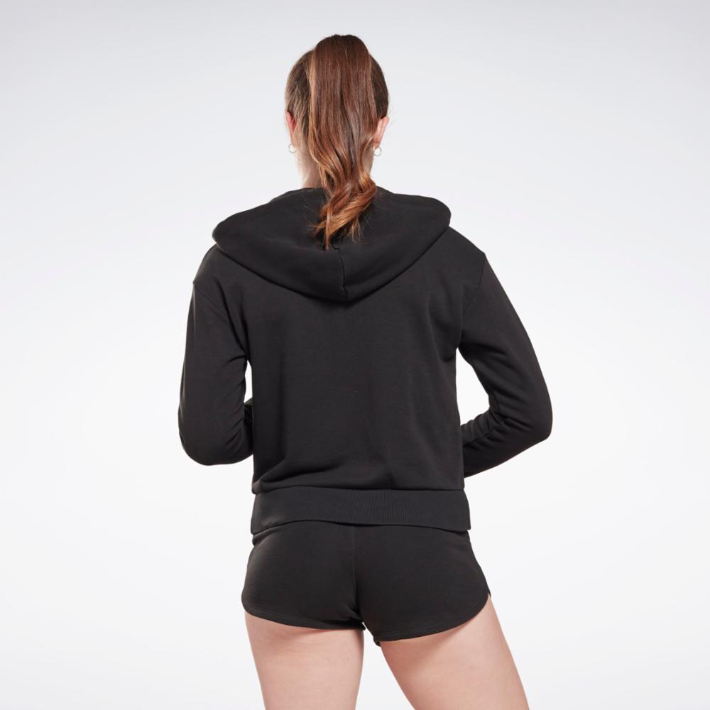 Reebok Apparel  Women's Ri Sl French Terry Reebok Training App Women Black Reg