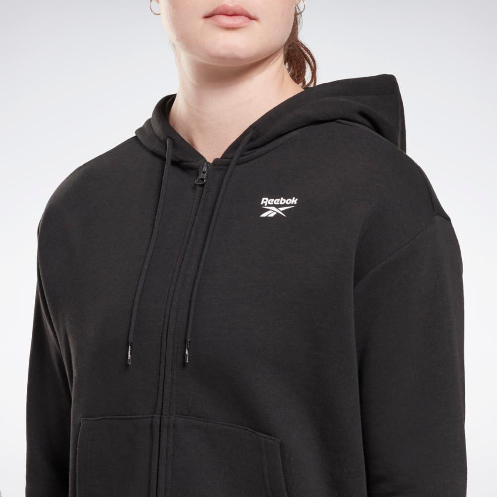 Reebok Apparel  Women's Ri Sl French Terry Reebok Training App Women Black Reg