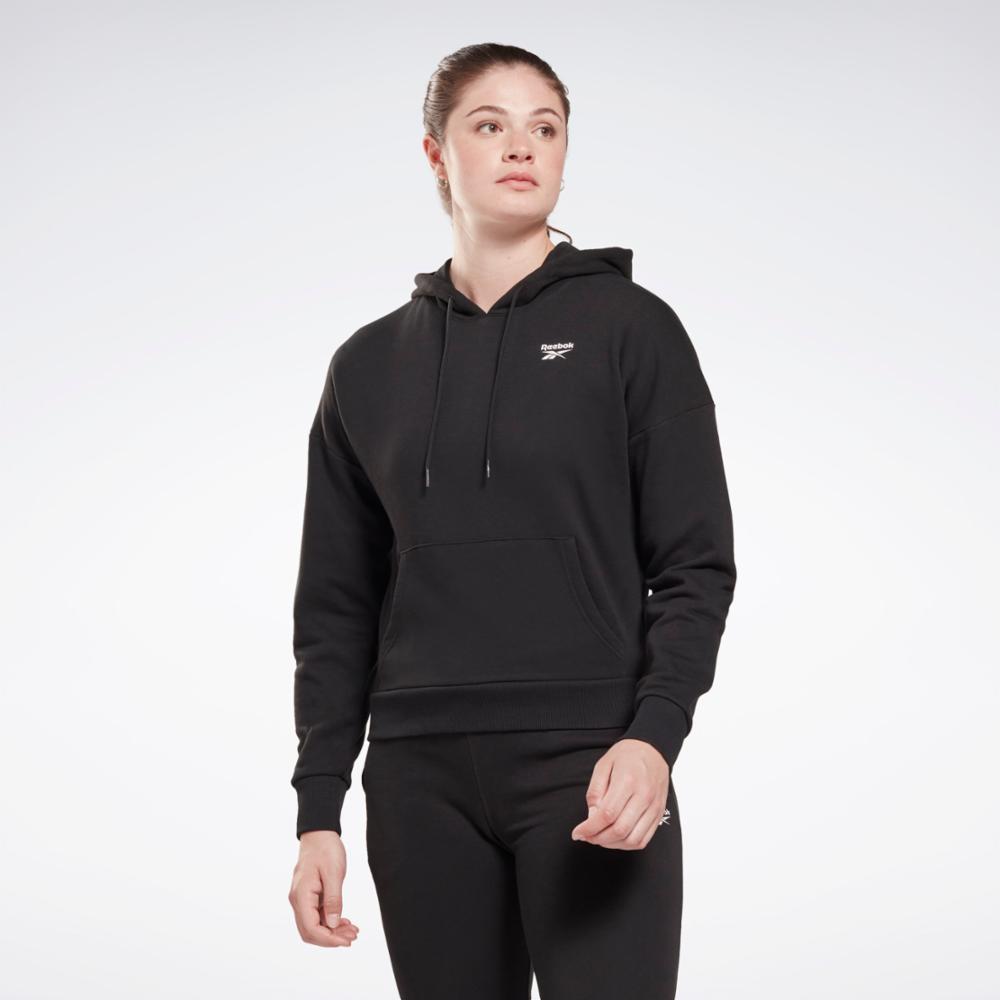 Reebok Apparel  Women's Ri Sl French Terry Reebok Training App Women Black Reg