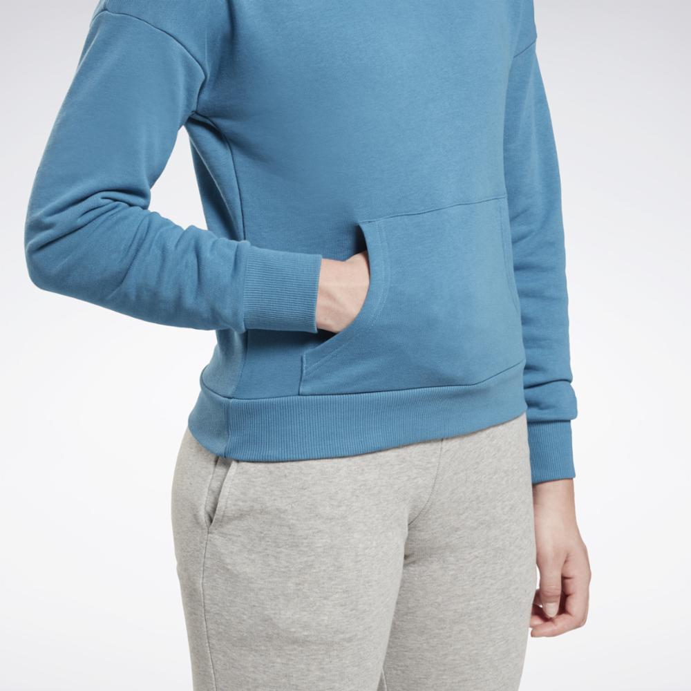 Reebok Apparel  Women's Ri Sl French Terry Reebok Training App Women Blue Reg