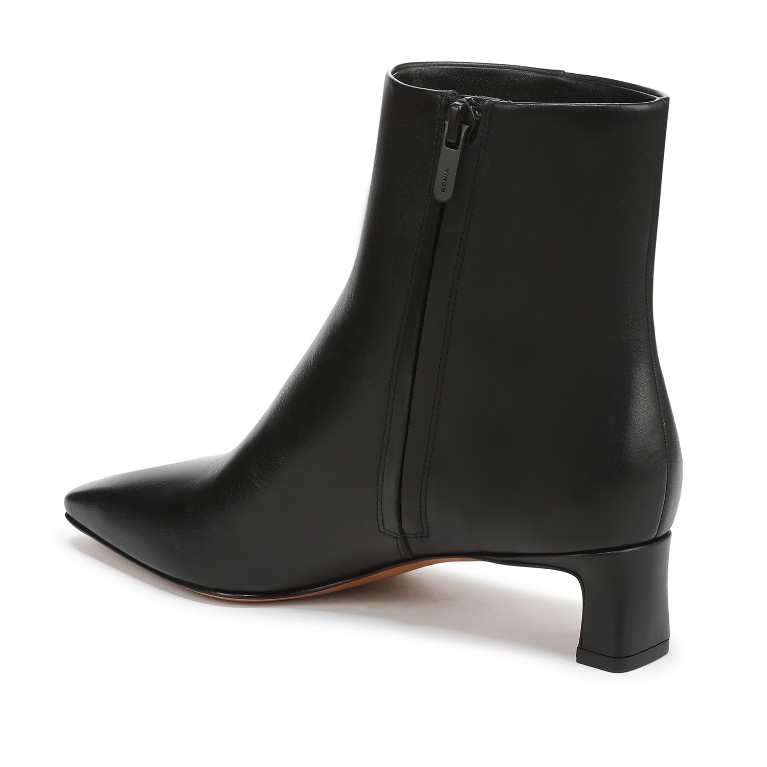 Vince. Chaussures Harlan pour femme, mollet petit, noires