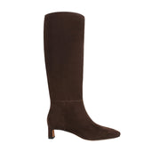Vince. Bottes hautes Harlan pour femmes, mollet large, couleur marron cacao