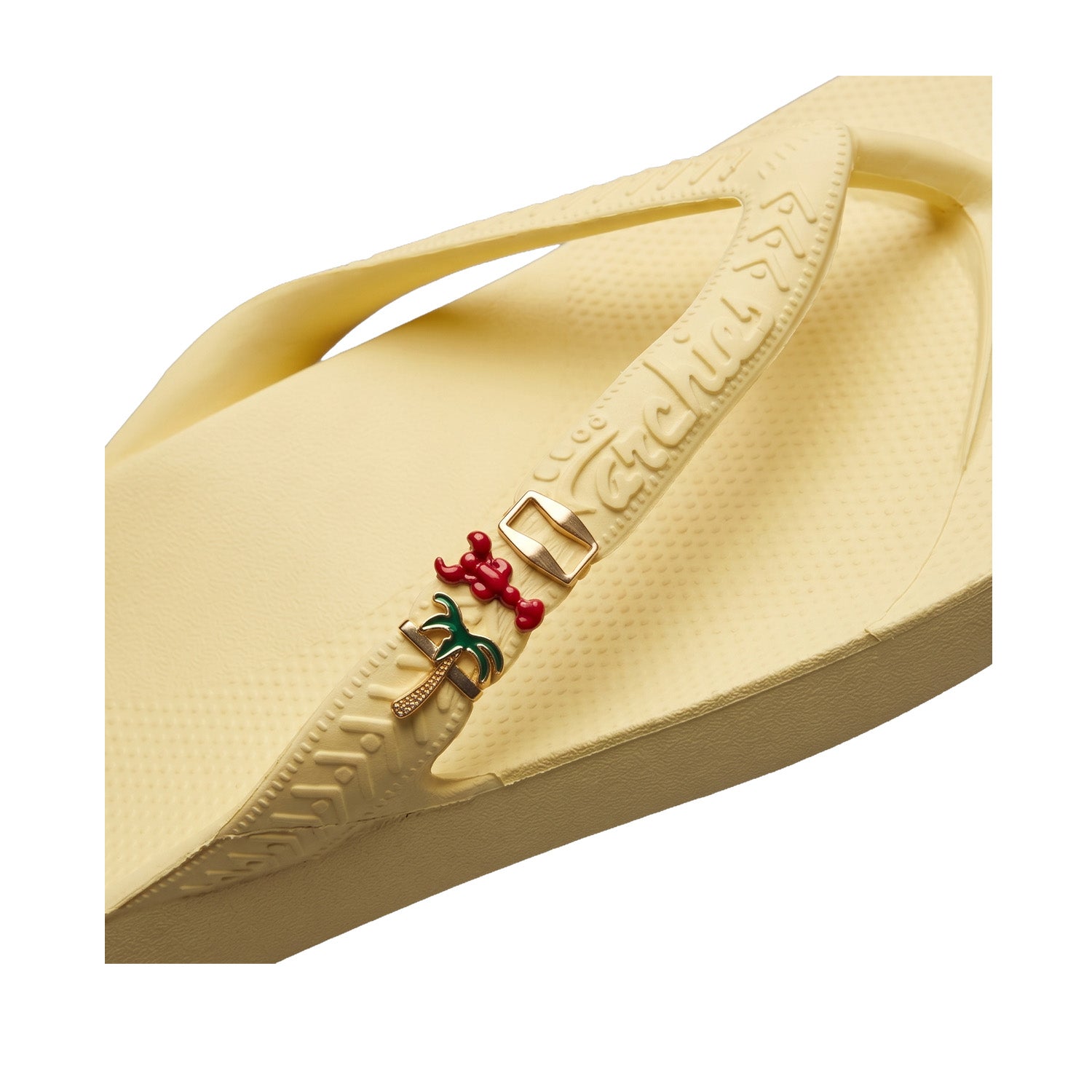 heel boy Sandal Charms in Tropical Gold, 5 pack
