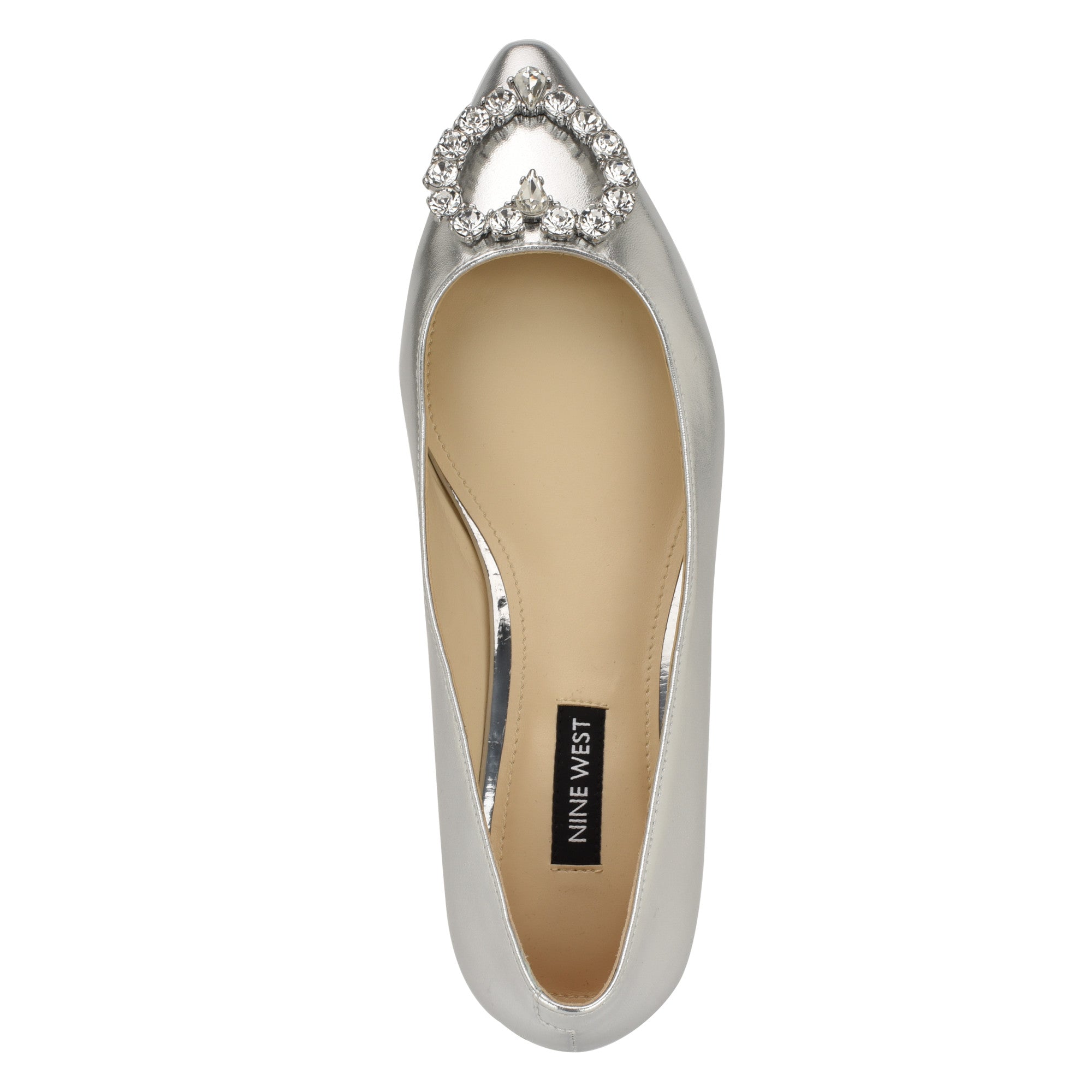 Nine West Women's Hearts3 In Silver M