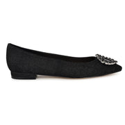 Nine West Women's Hearts7 In Black/Denim M