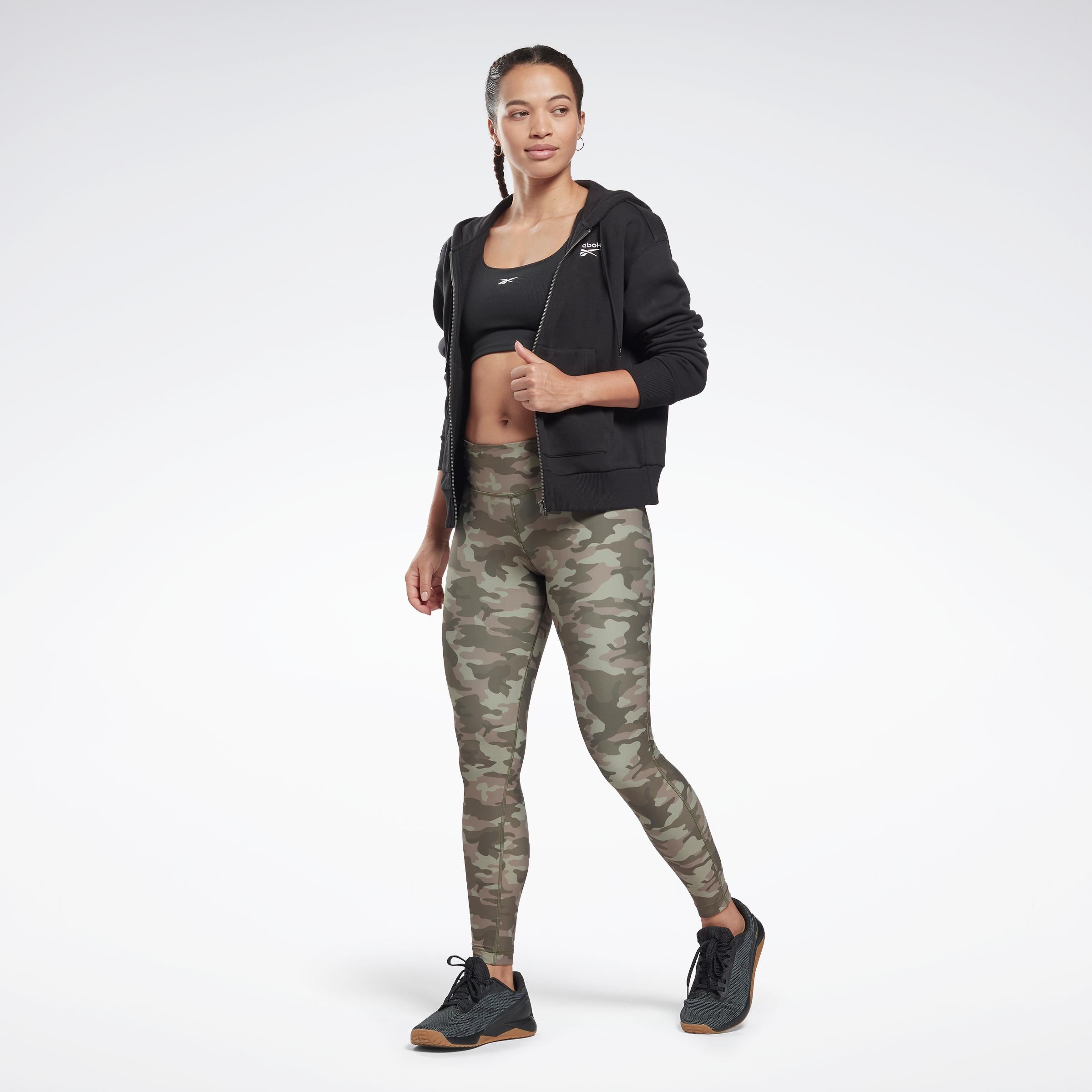 Reebok Apparel  Women's Ts Lux Bold Tight - Reebok Training App Women Green Reg