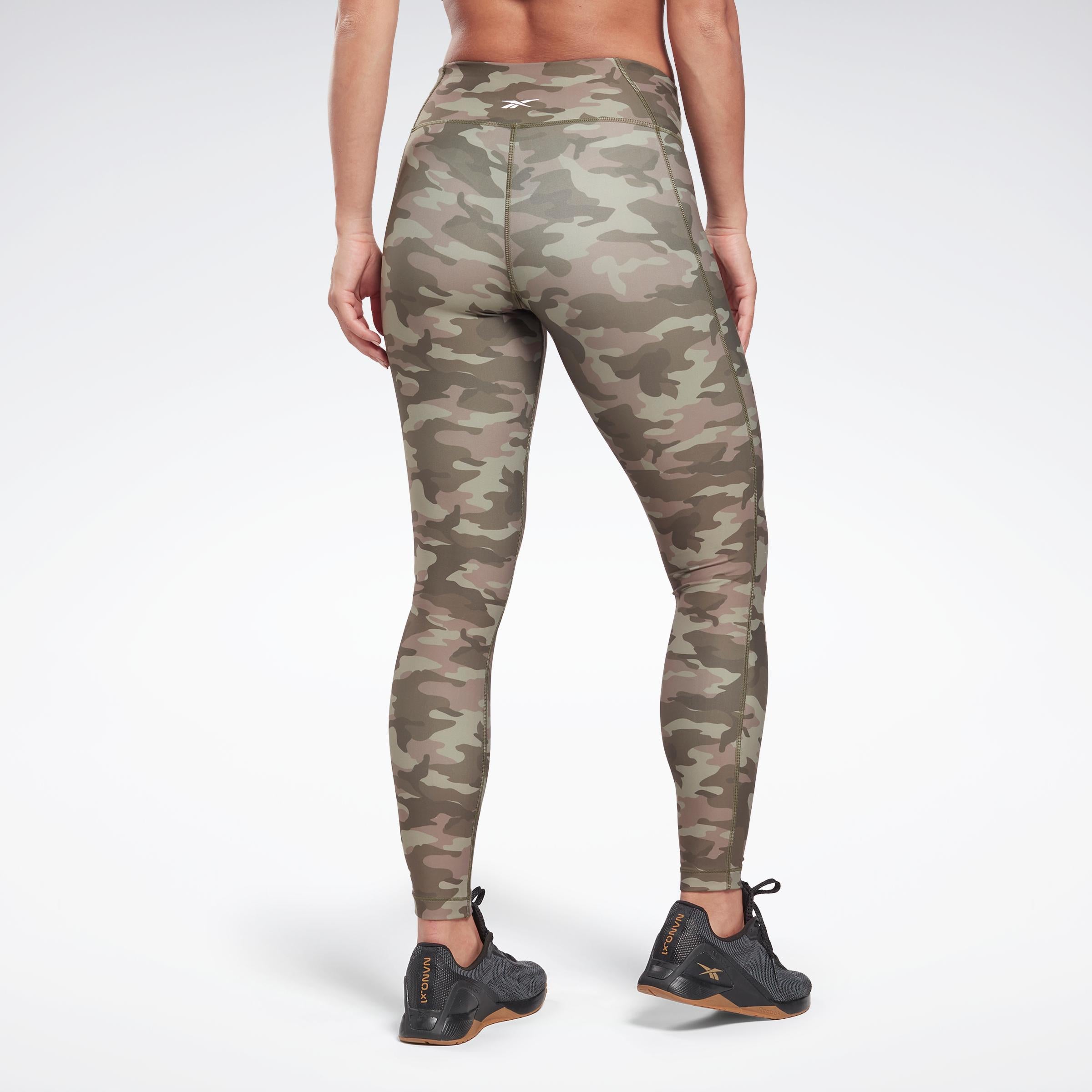 Reebok Apparel  Women's Ts Lux Bold Tight - Reebok Training App Women Green Reg