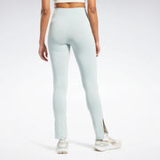 Reebok Apparel  Women's Cl Wde Trend Leggin Reebok Classics App Women Blue Reg