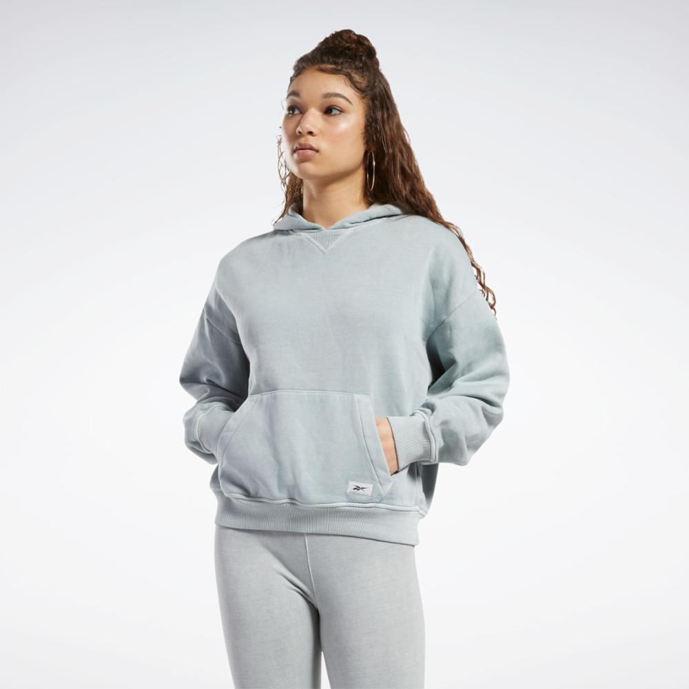 Reebok Apparel  Women's Cl Rbk Nd Fleece Ho Reebok Classics App Women Grey Reg