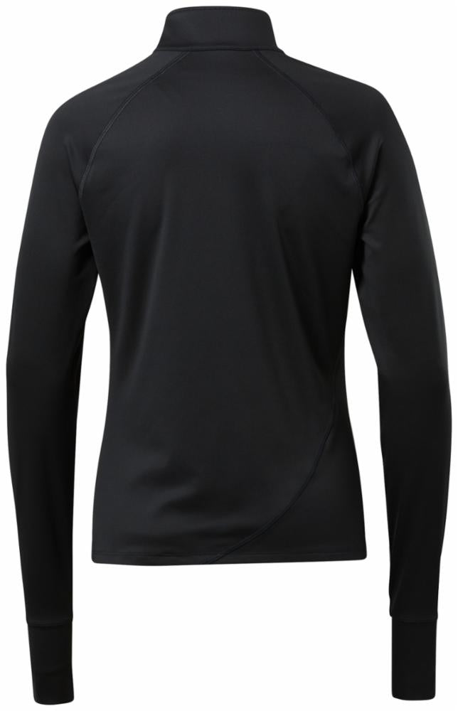 Reebok Apparel  Women's Running 1/4 Zip Reebok Running App Women Black Reg