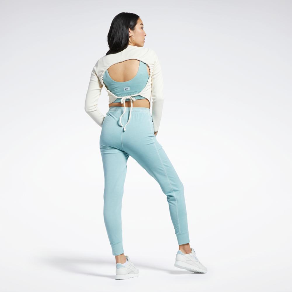 Reebok Apparel  Women's Cl Rbk Nd Rib Ls To Reebok Classics App Women White Reg